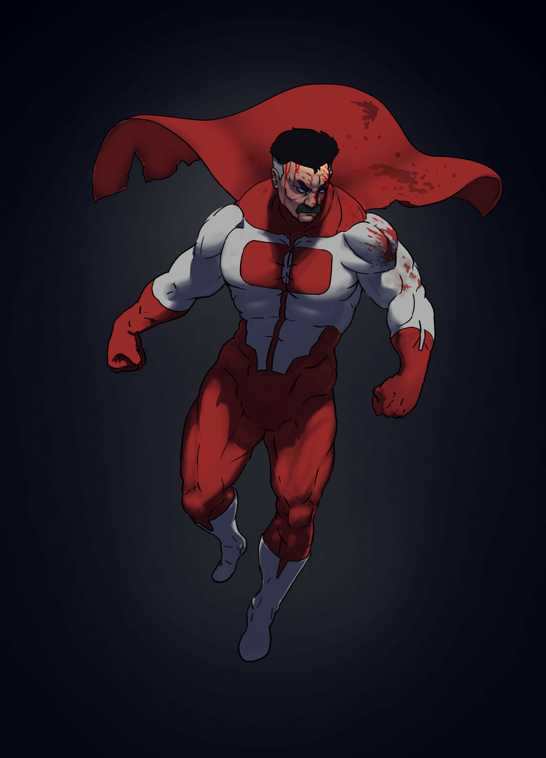 Invincible animation artstation omniman, 1800x2500 HD Phone