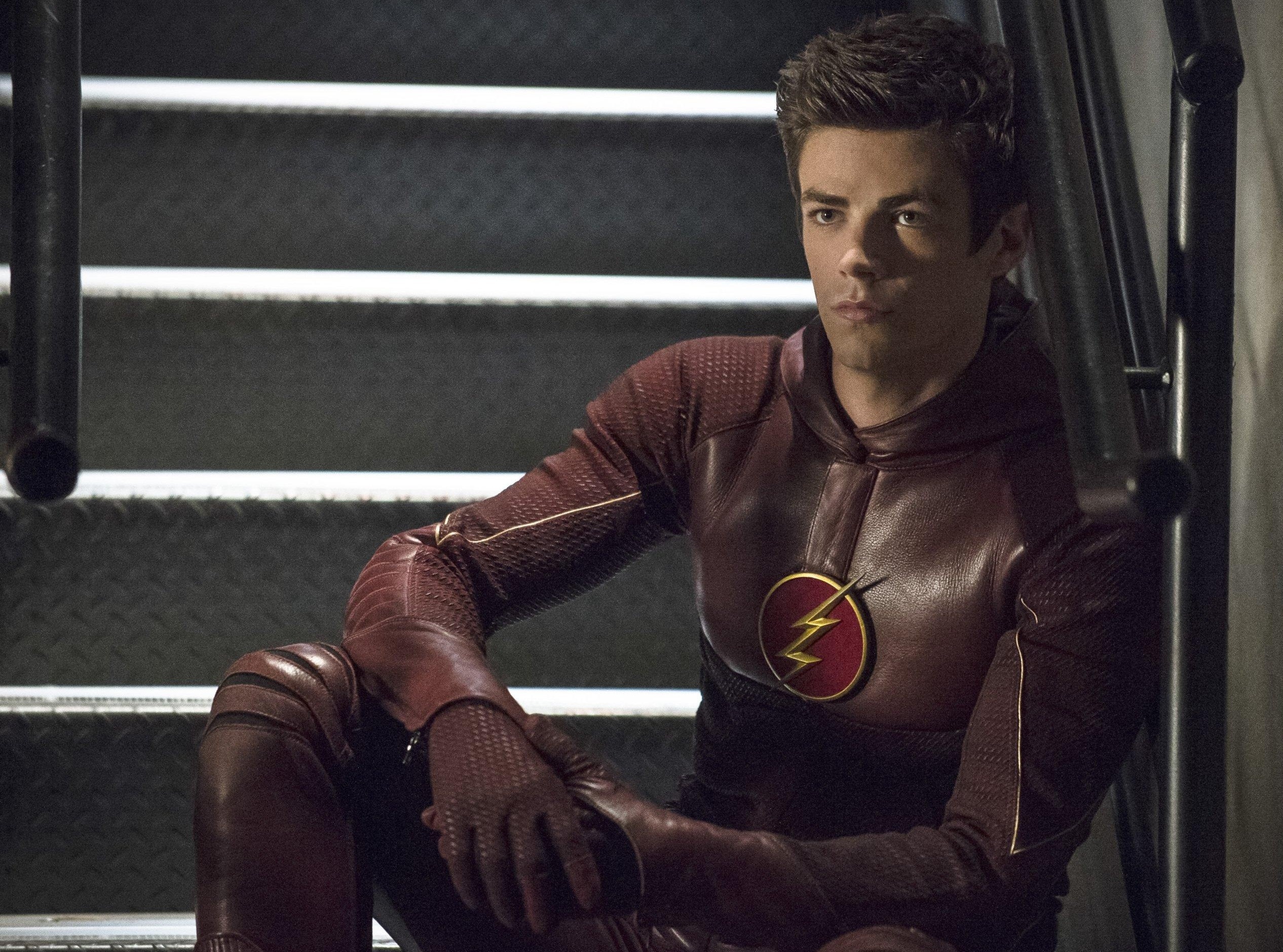 Grant Gustin wallpapers, The Flash star, Stunning visuals, 2540x1880 HD Desktop