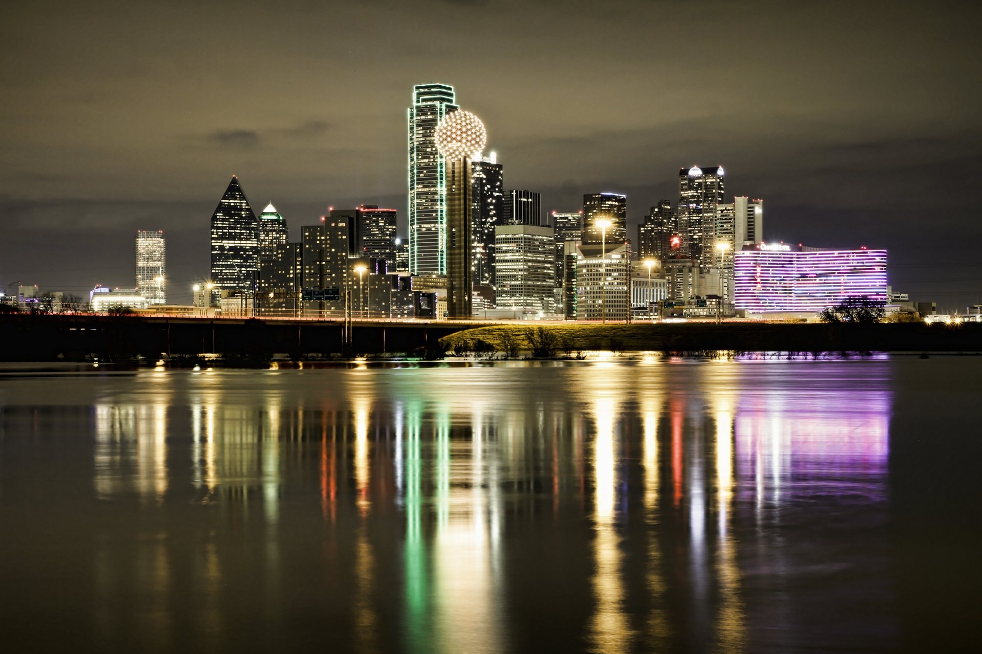 Dallas skyline, Dallas wallpaper, Dallas background, Dallas urban, 1920x1280 HD Desktop