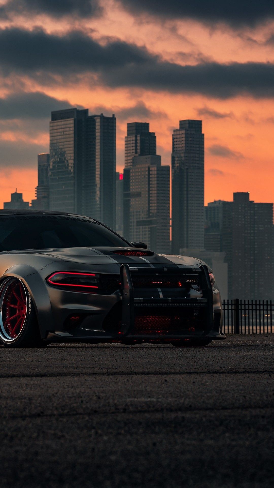 City, Dodge Charger Wallpaper, 1080x1920 Full HD Phone