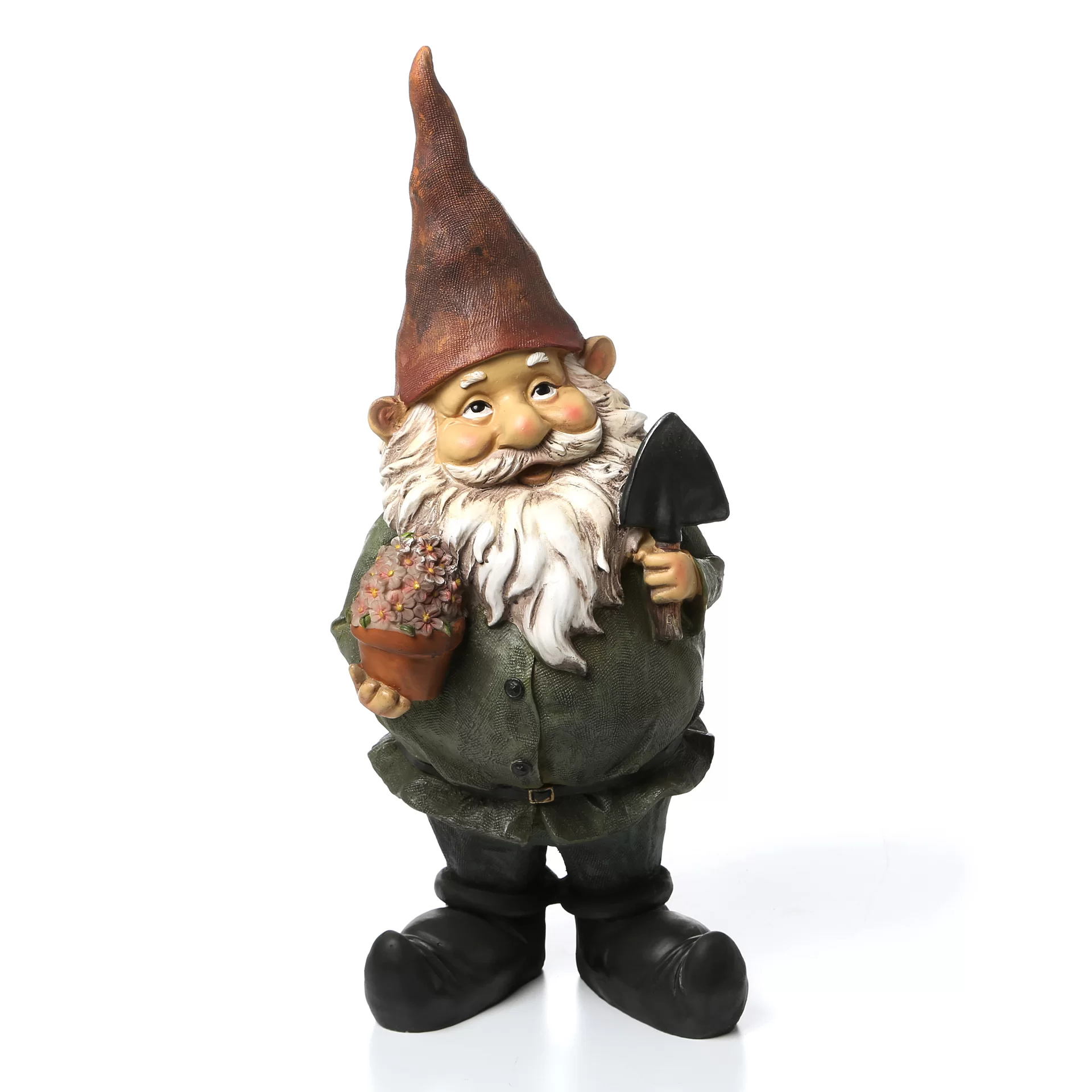 Design Toscano Gnome, Dagobert with Gifts, Garden Statue, Wayfair, 1920x1920 HD Phone