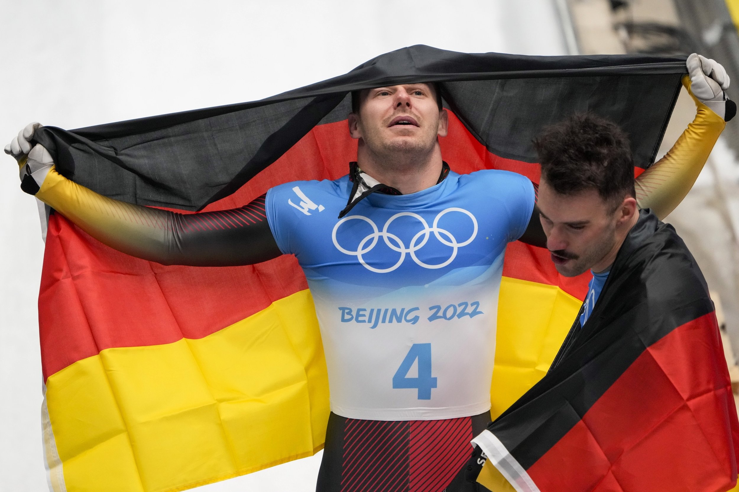 Christopher Grotheer, Flags on display, Olympic games, AP photos, 2500x1670 HD Desktop