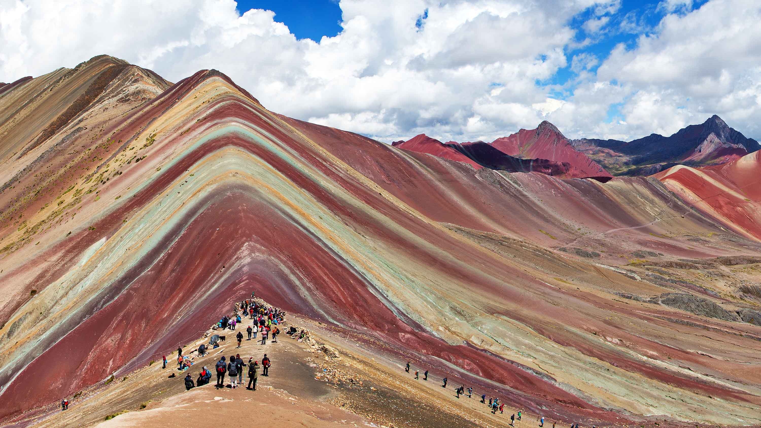 Vinicunca, Peru Wallpaper, 3000x1690 HD Desktop