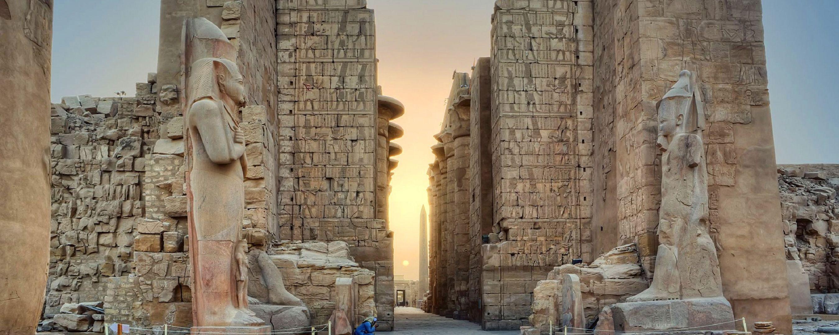 Luxor wallpapers, Breathtaking scenery, Desktop backgrounds, Travel inspiration, 2700x1080 Dual Screen Desktop