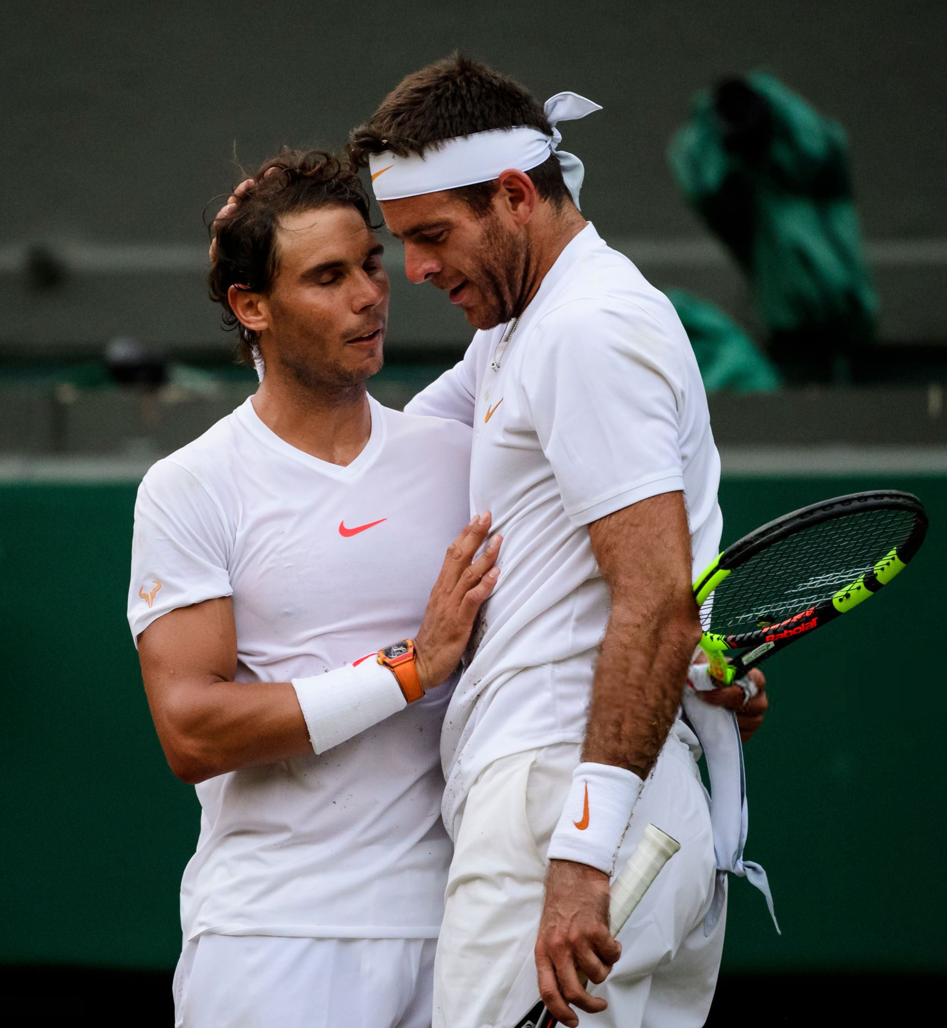 Rafael Nadal, Juan Martin del Potro Wallpaper, 1890x2050 HD Phone