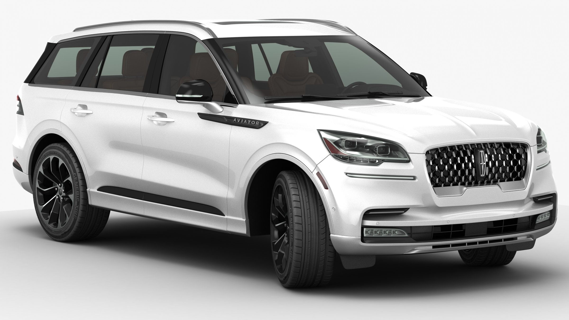 2020 Model, Lincoln Aviator Wallpaper, 2400x1350 HD Desktop