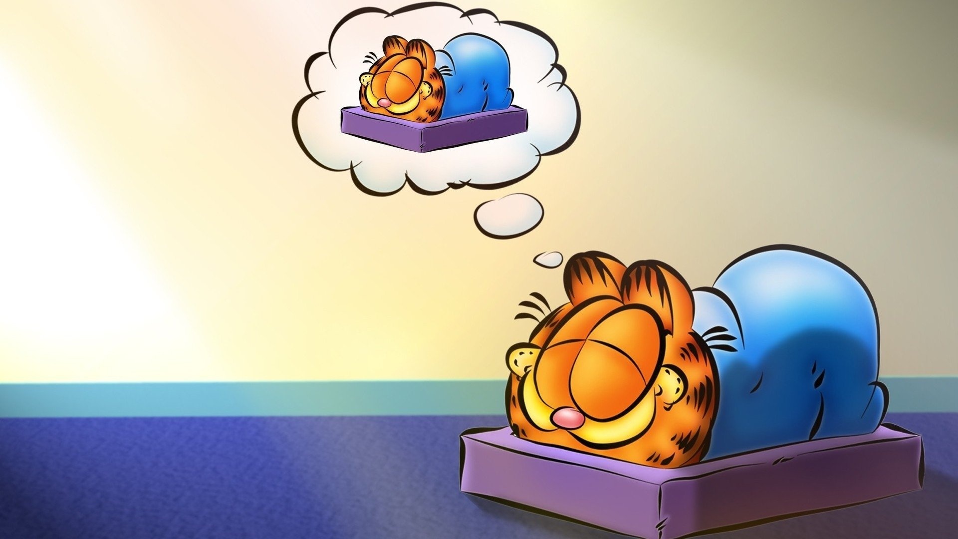 Sleeping, Garfield Wallpaper, 1920x1080 Full HD Desktop