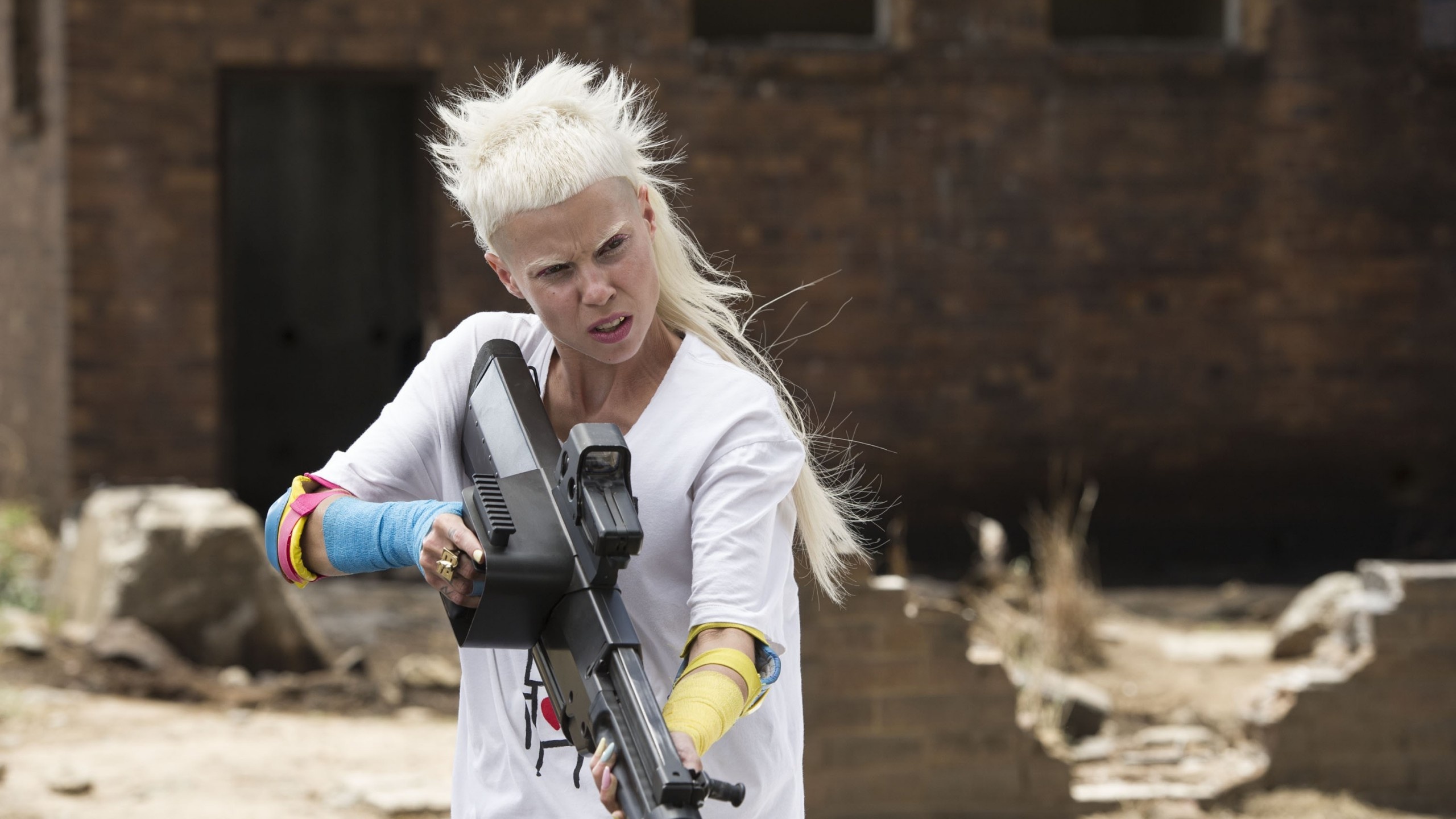 Chappie movie, Unique wallpaper, Die Antwoord's influence, 2560x1440 HD Desktop