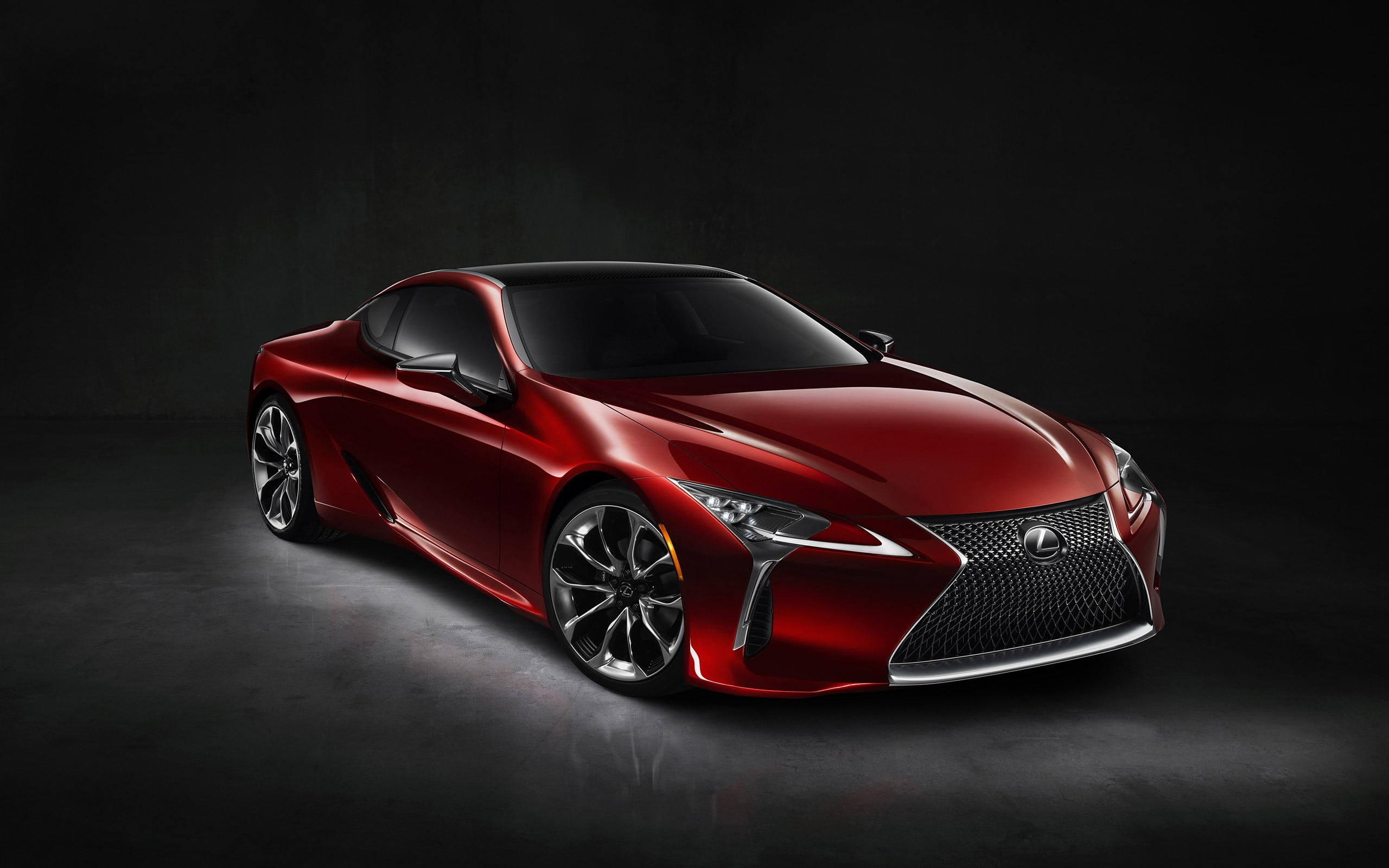 Lexus LC, Red and black self, Balancing board, 500, 2560x1600 HD Desktop