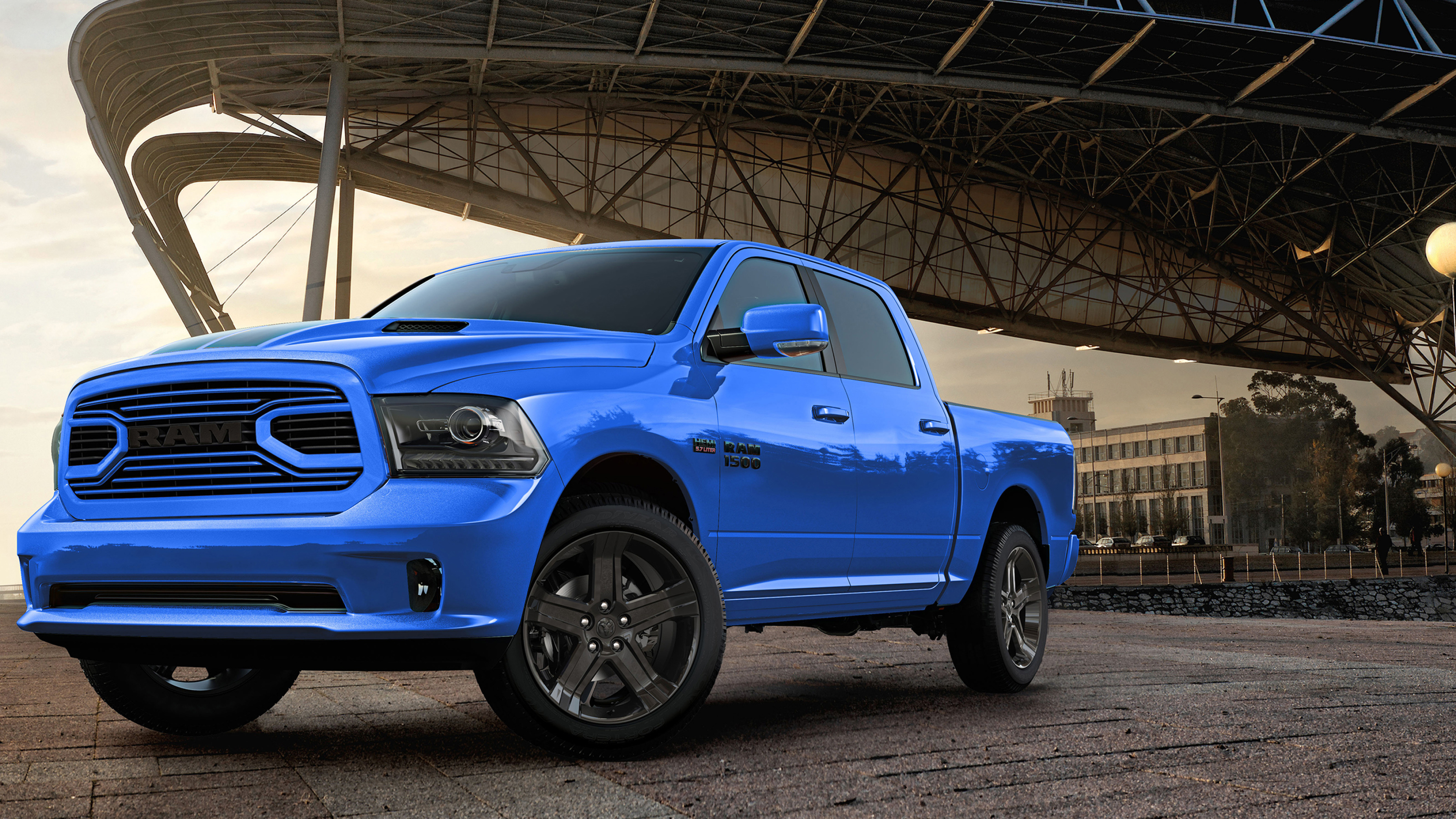 2017 Model, Ram 1500 Wallpaper, 3840x2160 4K Desktop