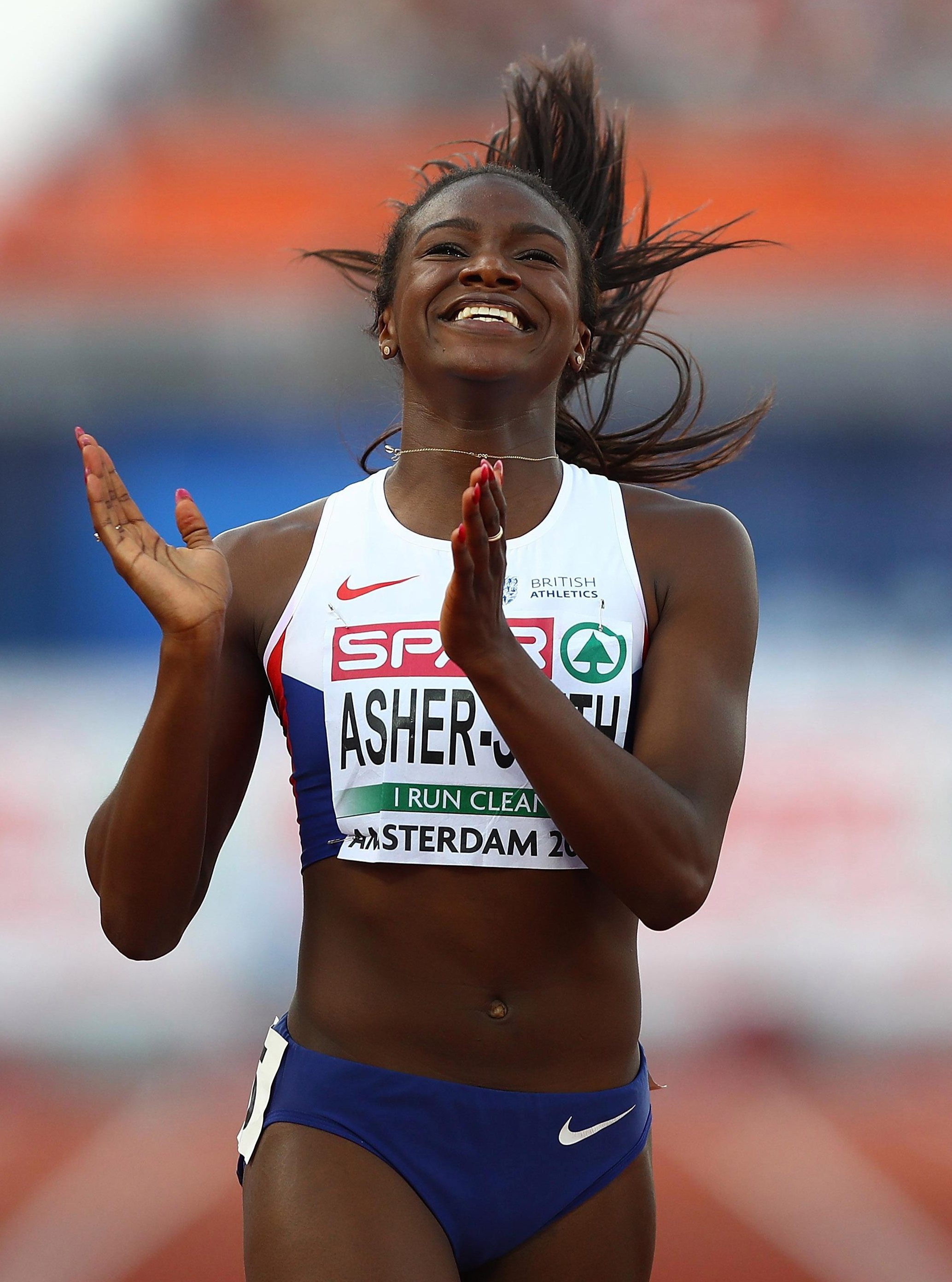 Amsterdam 2016, Dina Asher-Smith Wallpaper, 2070x2790 HD Phone