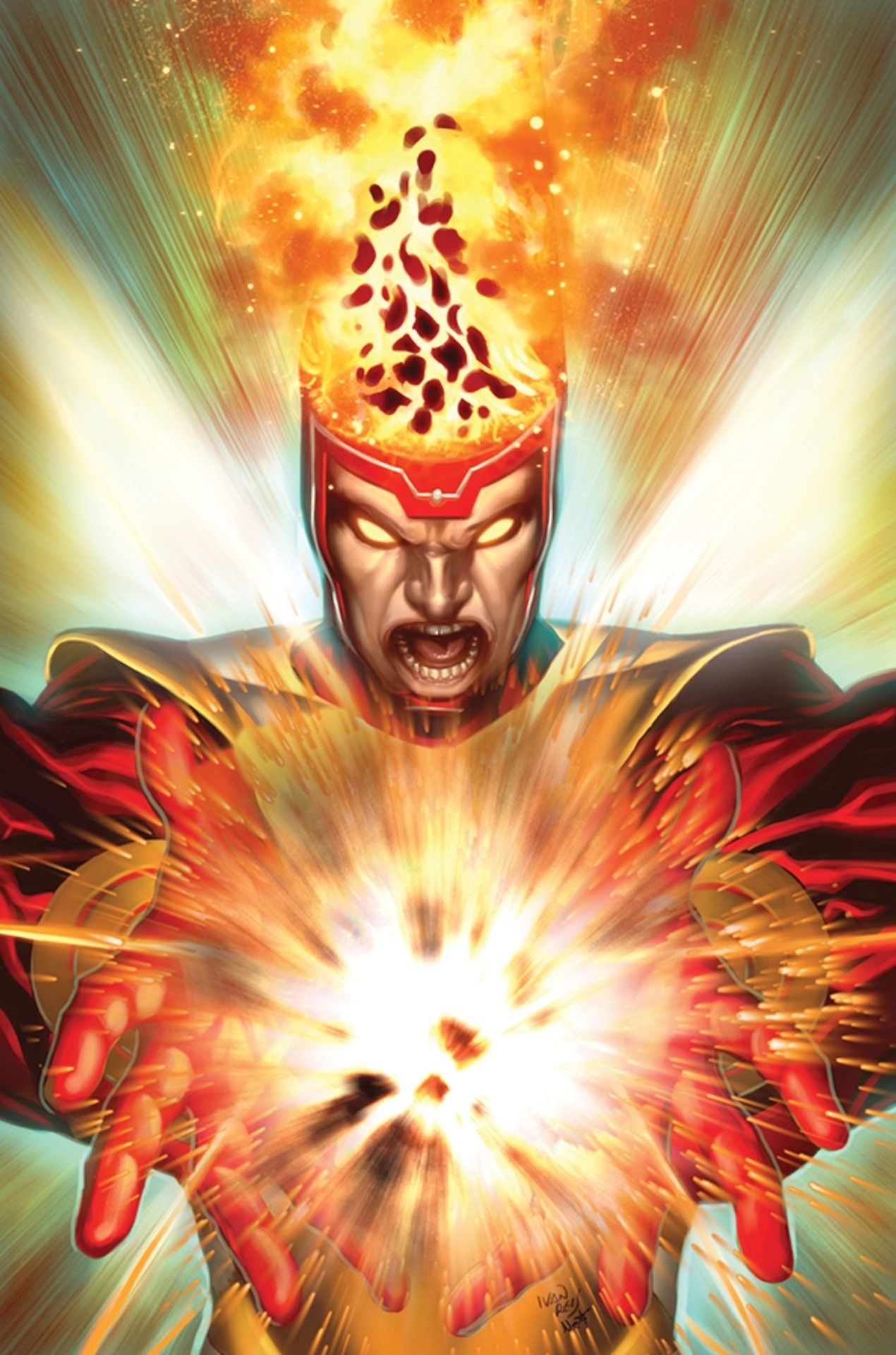 Firestorm ideas, Comic book character, DC Comics, Exciting superhero, 1270x1920 HD Phone