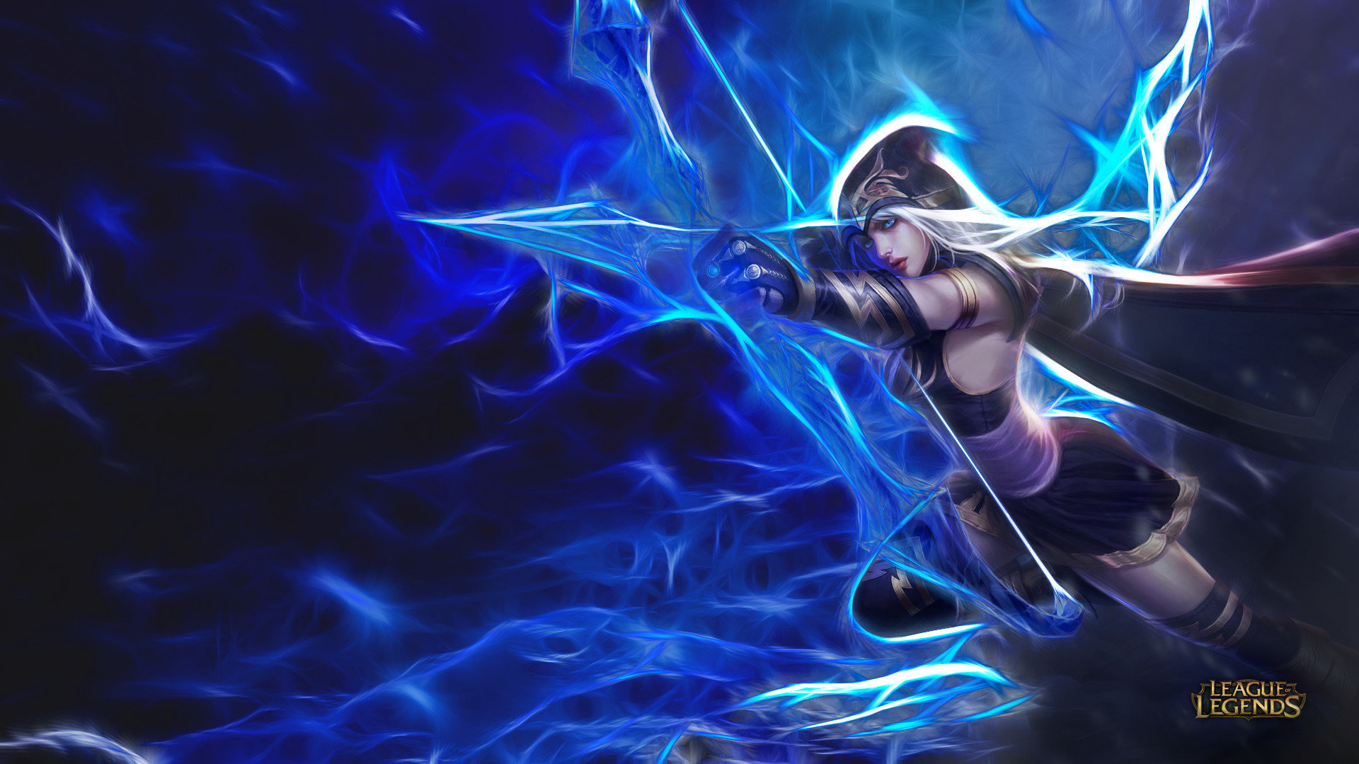 Ashe, League of Legends, HD 1080p wallpaper, Free download, 1920x1080 Full HD Desktop