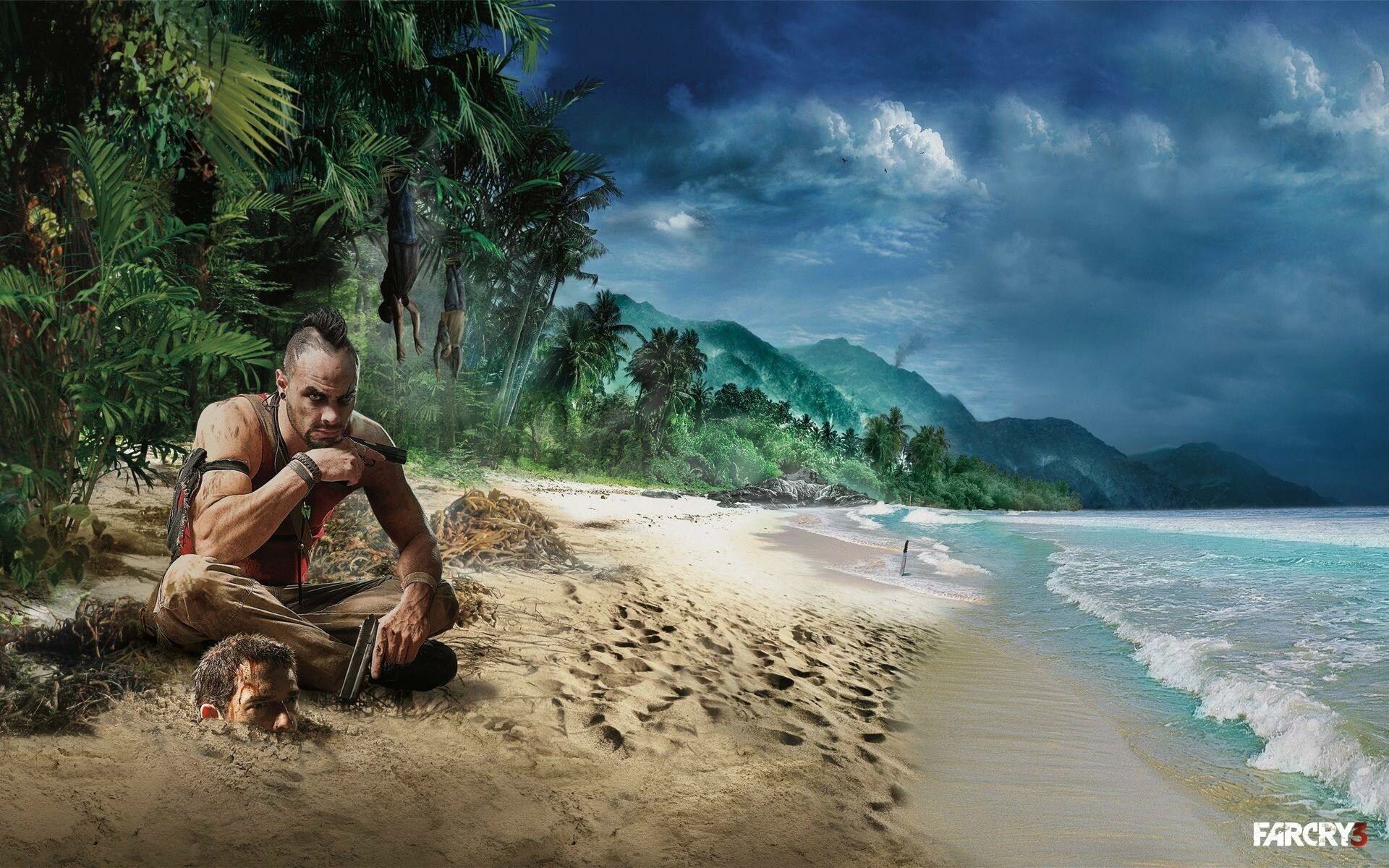 Far Cry 3 protagonist, Exotic locations, Intense battles, Tropical paradise, 1920x1200 HD Desktop