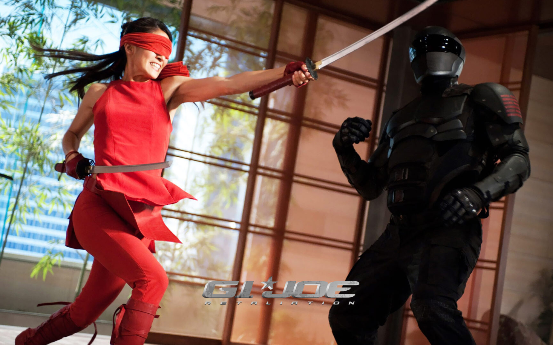 Jinx and Snake Eyes, Joe Retaliation, Movie wallpaper, Action duo, 1920x1200 HD Desktop