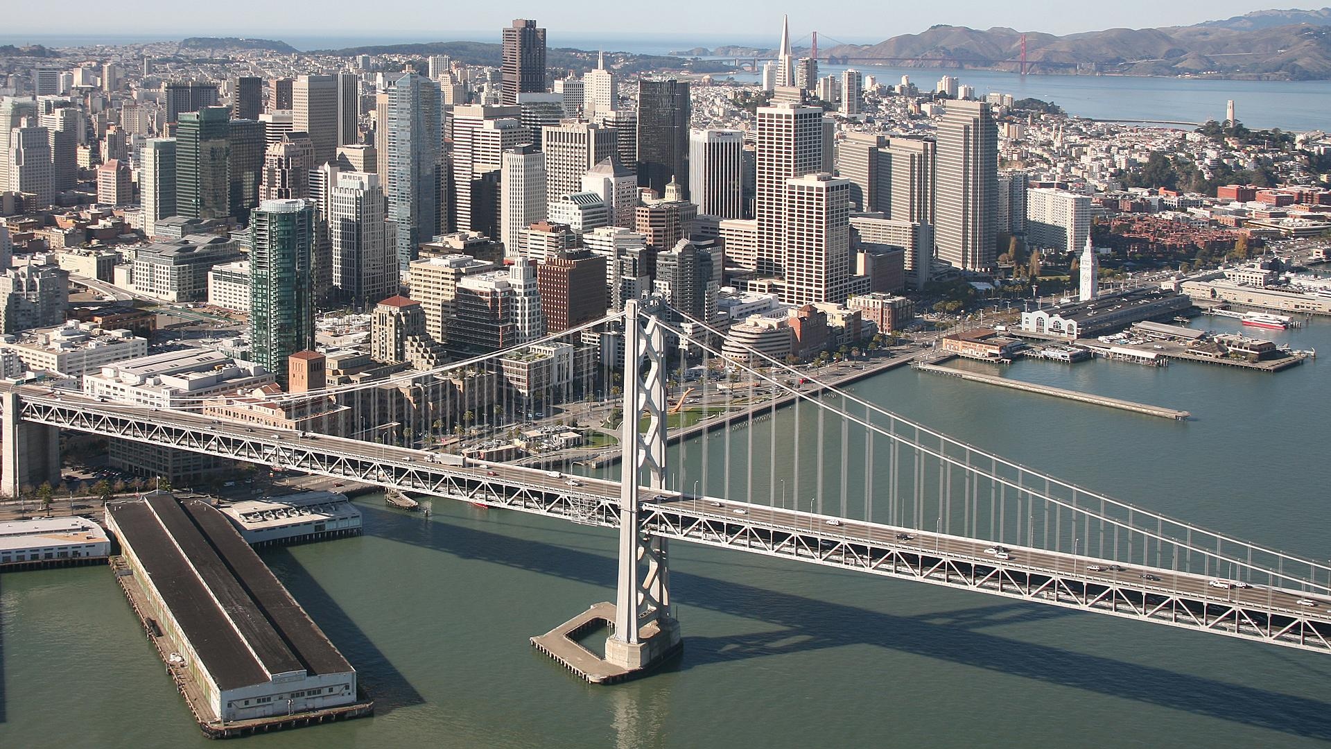 San Francisco Skyline, Beautiful wallpaper, Cityscape view, Urban charm, 1920x1080 Full HD Desktop