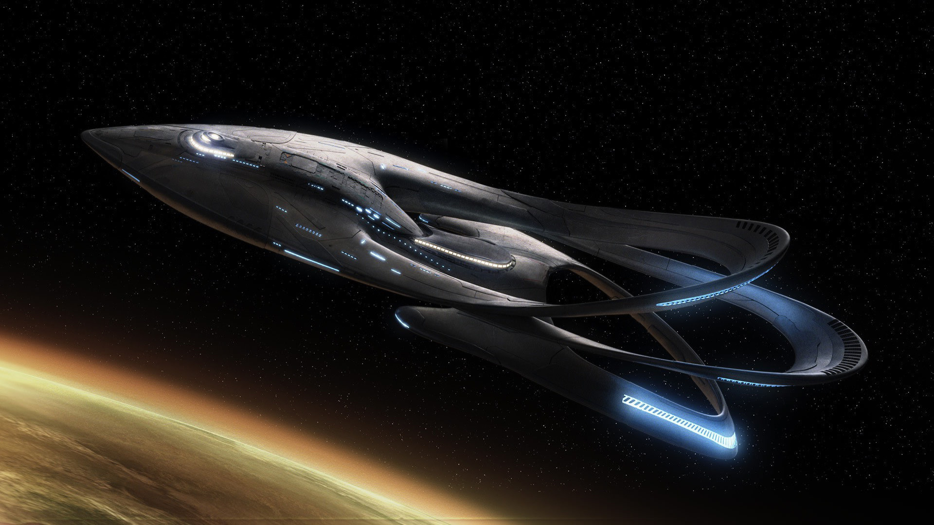 The Orville, Samantha Walker, Creative wallpapers, TV series, 1920x1080 Full HD Desktop