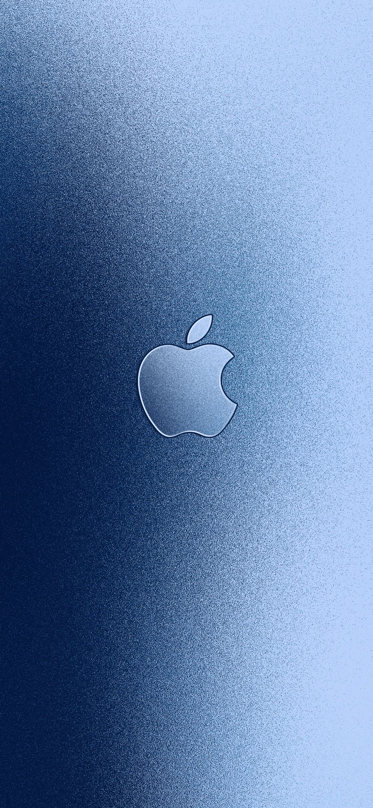 Aluminum Apple Logo, Minimalistic iPhone wallpapers, Metallic feel, 1250x2690 HD Phone