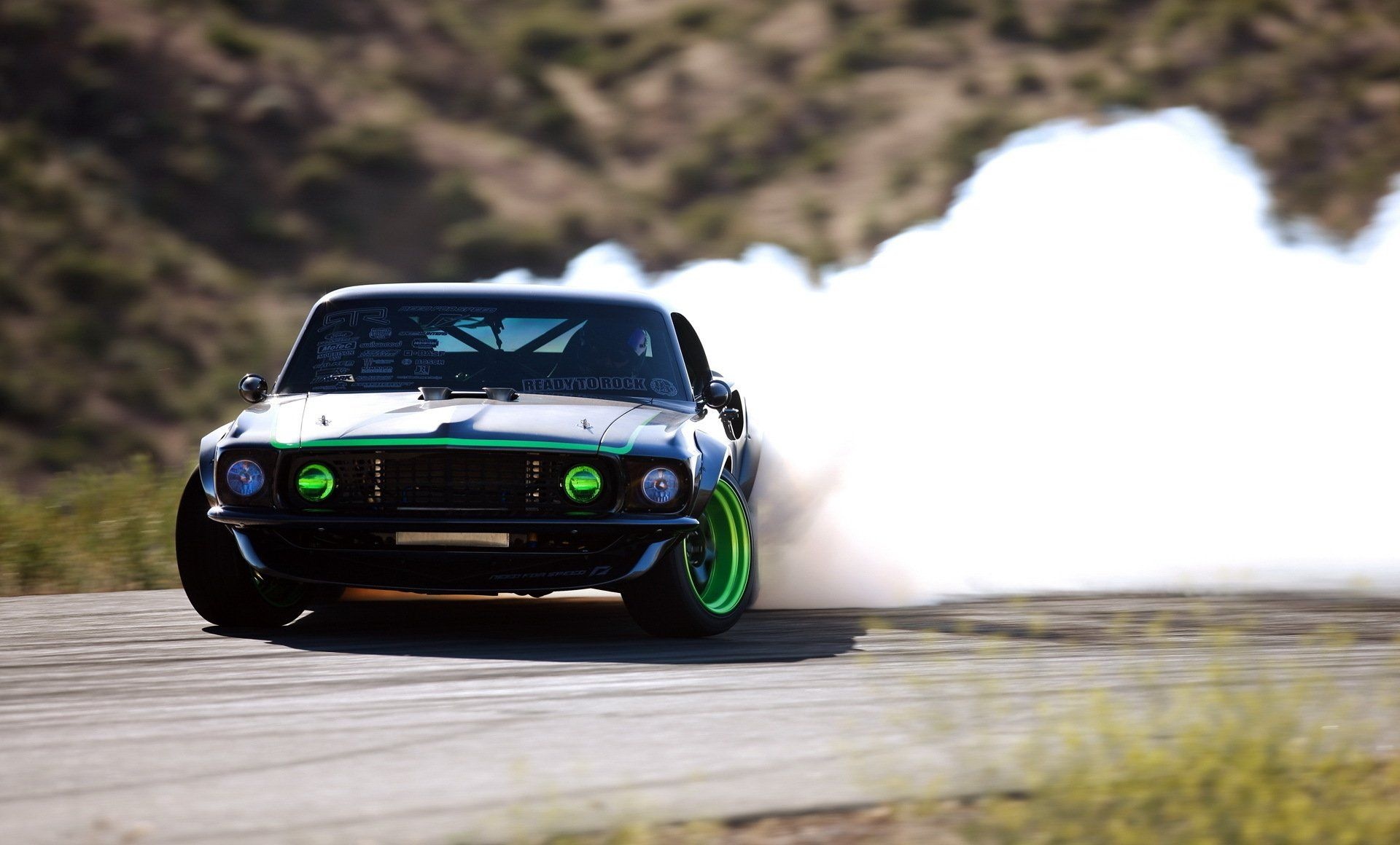 Ford Mustang RTR, Drifting Wallpaper, 1920x1160 HD Desktop