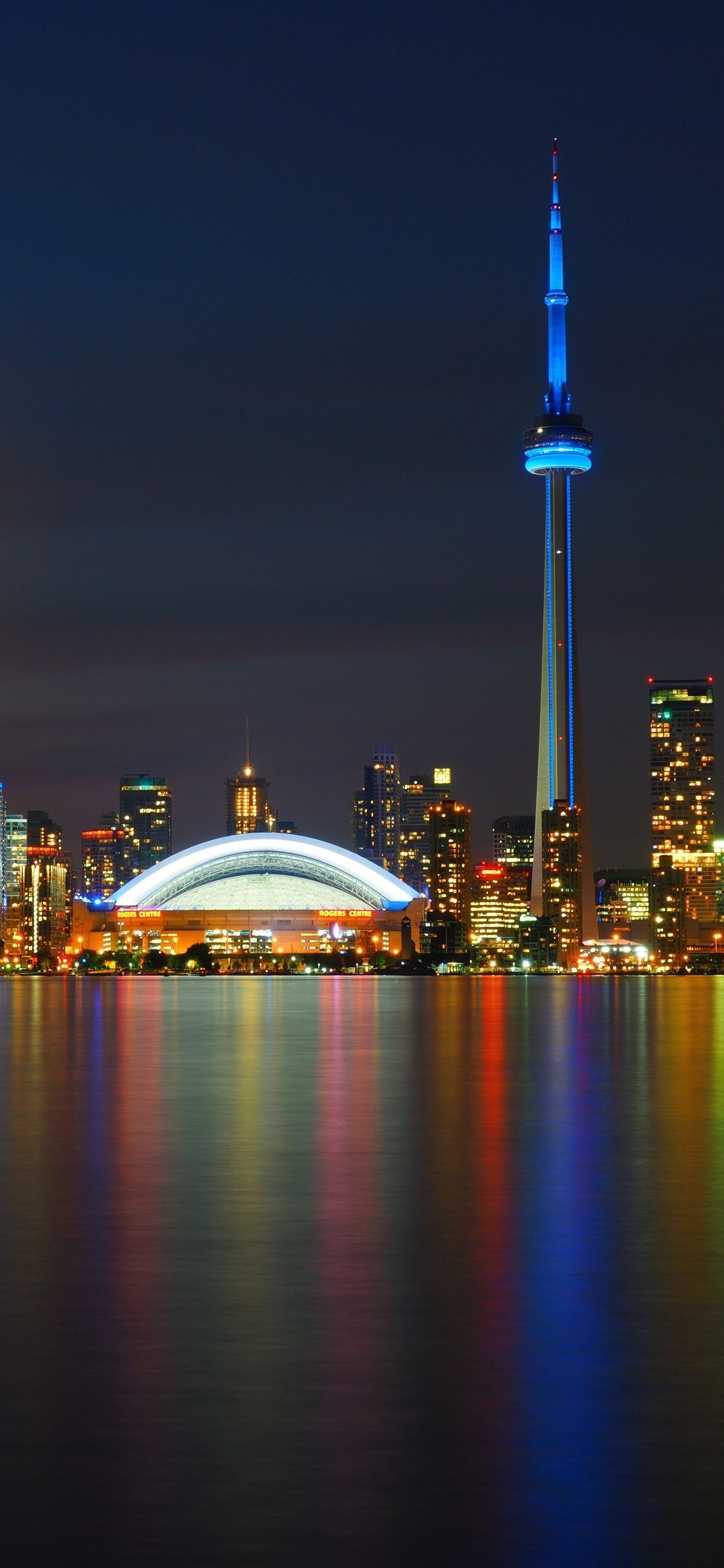 Rogers Center, Toronto Skyline Wallpaper, 1250x2690 HD Phone