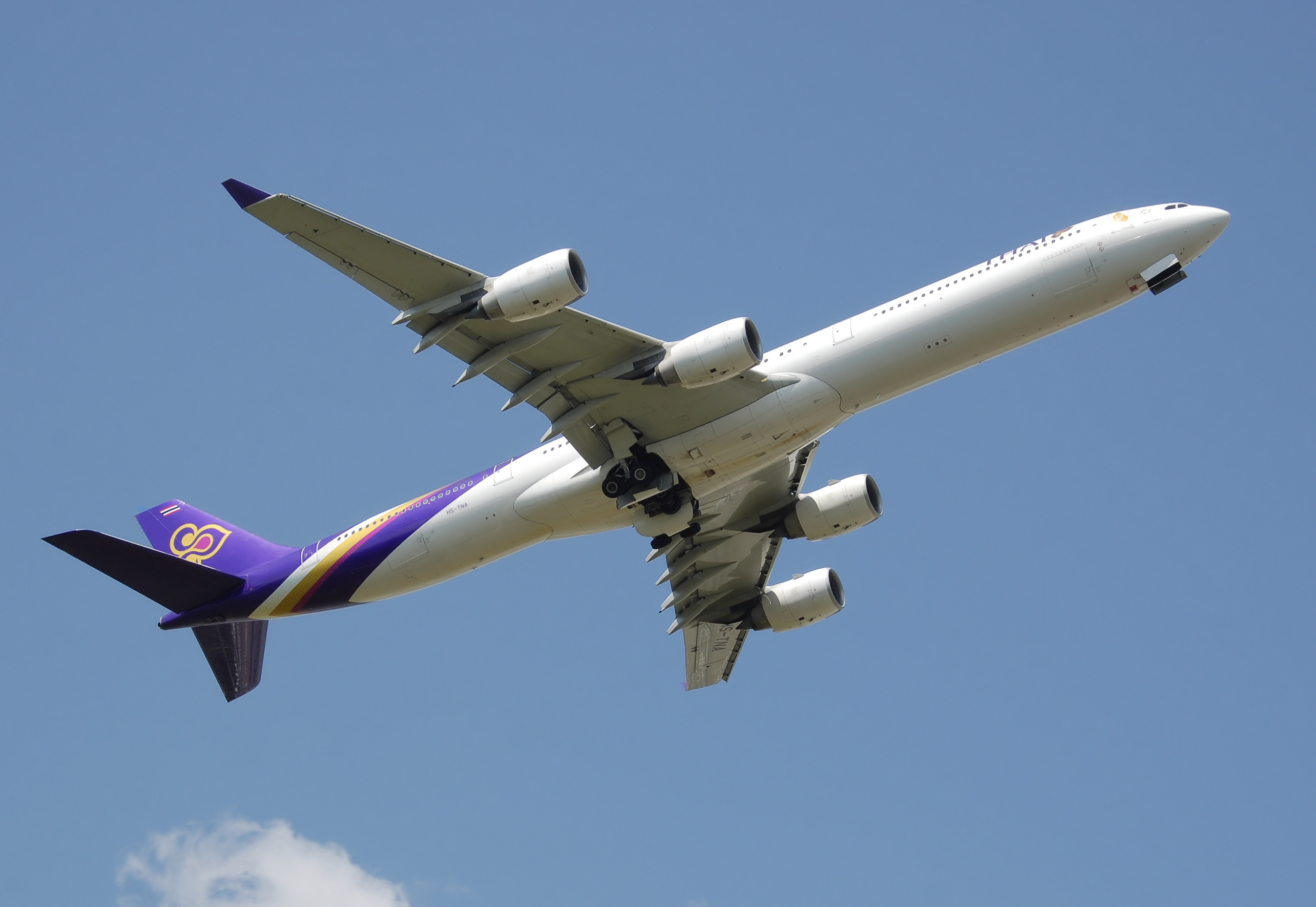 Thai Airways International, Gas-guzzling fleet, Restoration plans, Sustainable aviation, 2570x1770 HD Desktop