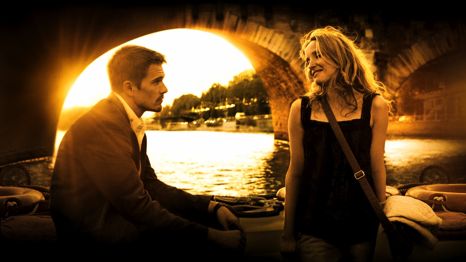 Before Sunset, Romantic sequel, Parisian charm, Bittersweet love story, 1920x1080 Full HD Desktop