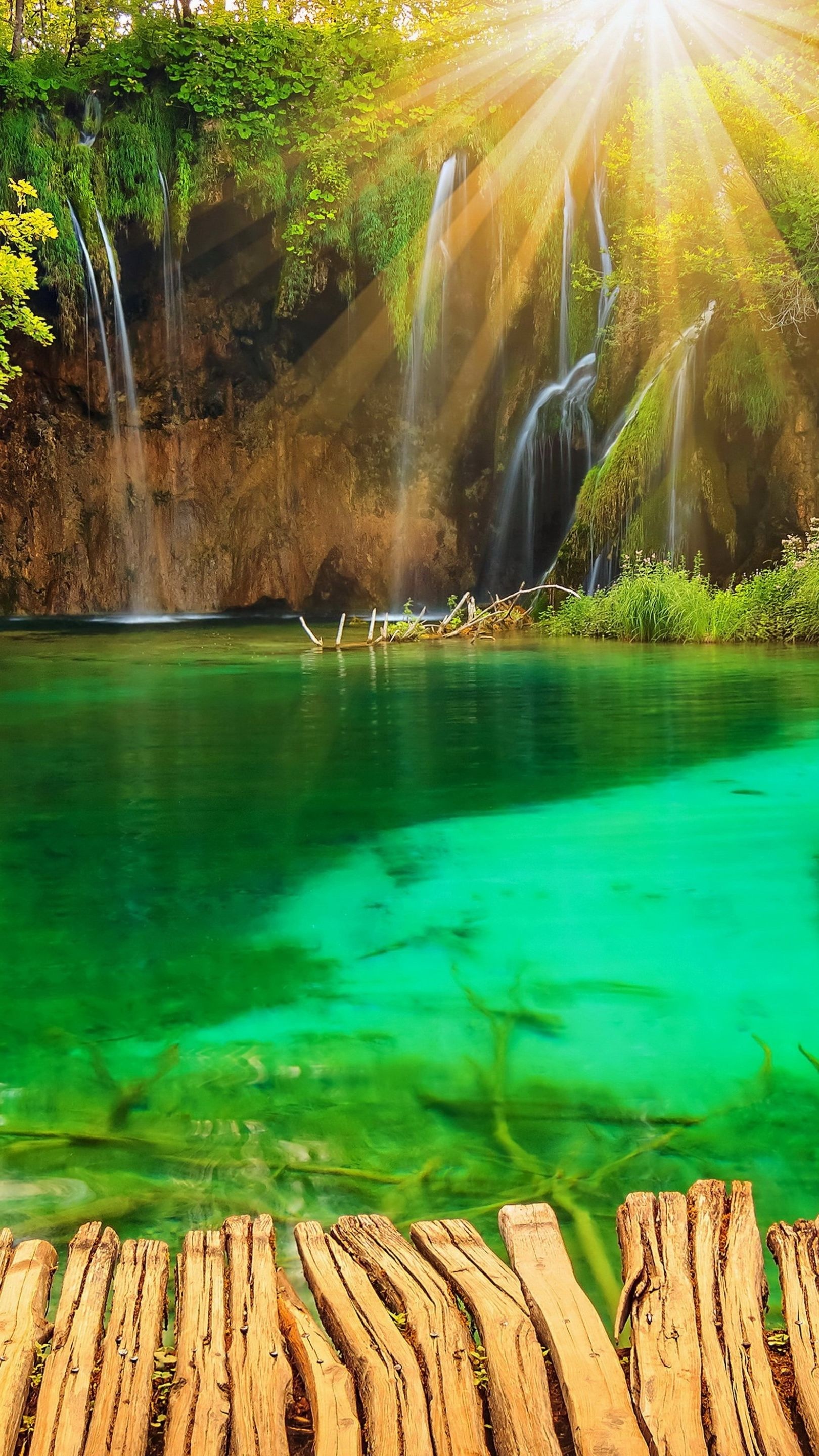 Plitvice Lakes National Park, Travels, Well-captured wallpapers, 1620x2880 HD Phone