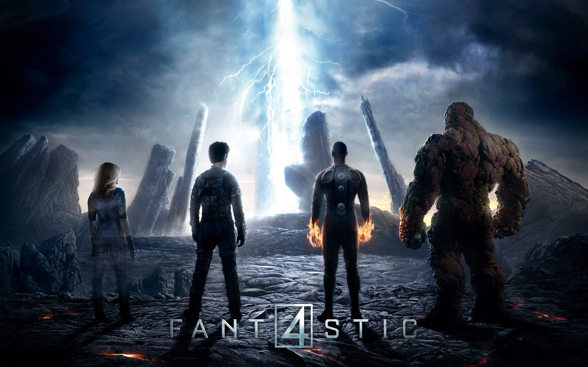 Fantastic Four, Movie poster, Superhero team, Fantastic adventures, 1920x1200 HD Desktop