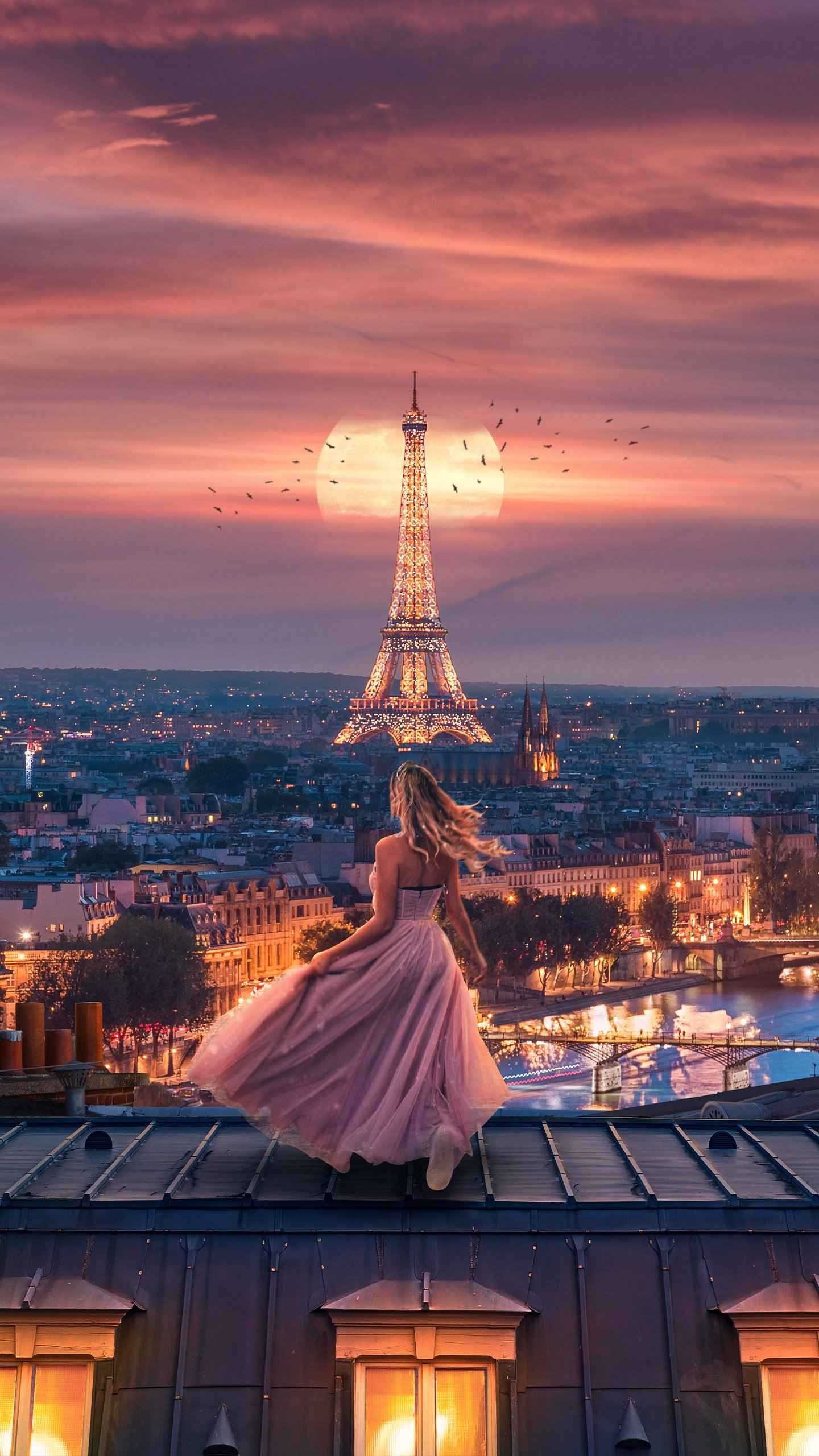 Paris wallpaper, Stunning visuals, Artistic cityscapes, Timeless beauty, 1440x2560 HD Phone