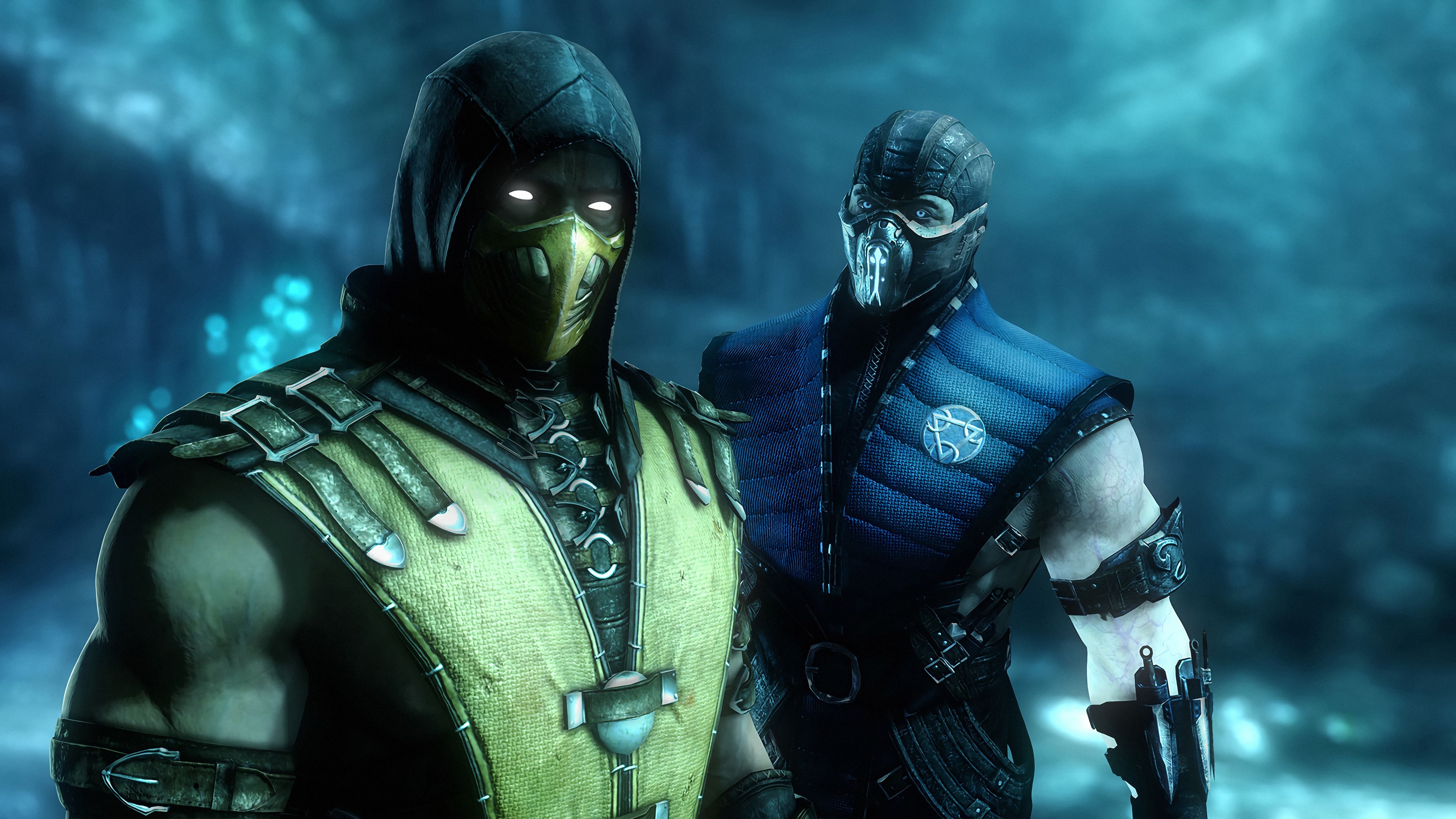 Mortal Kombat X, Sub-Zero (Mortal Kombat) Wallpaper, 3840x2160 4K Desktop