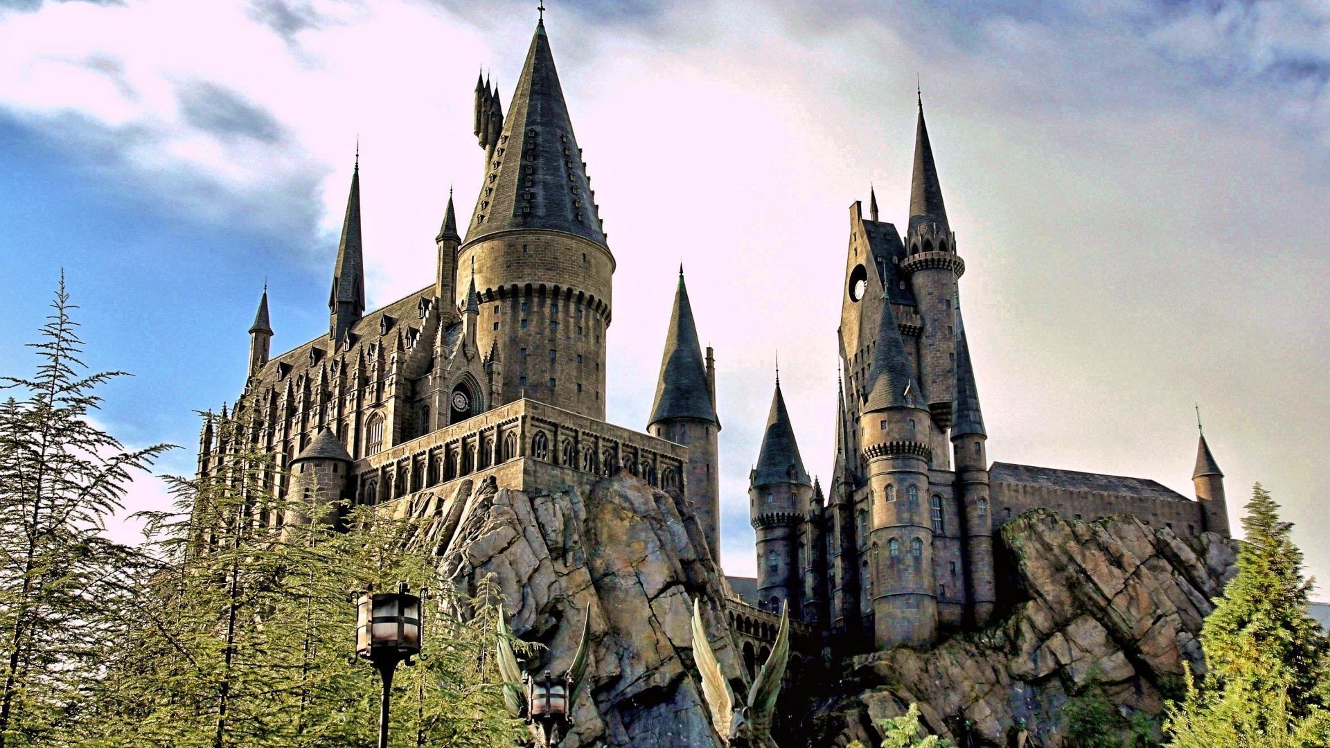 Hogwarts, School wallpapers, Magical institution, Wizarding education, 1920x1080 Full HD Desktop