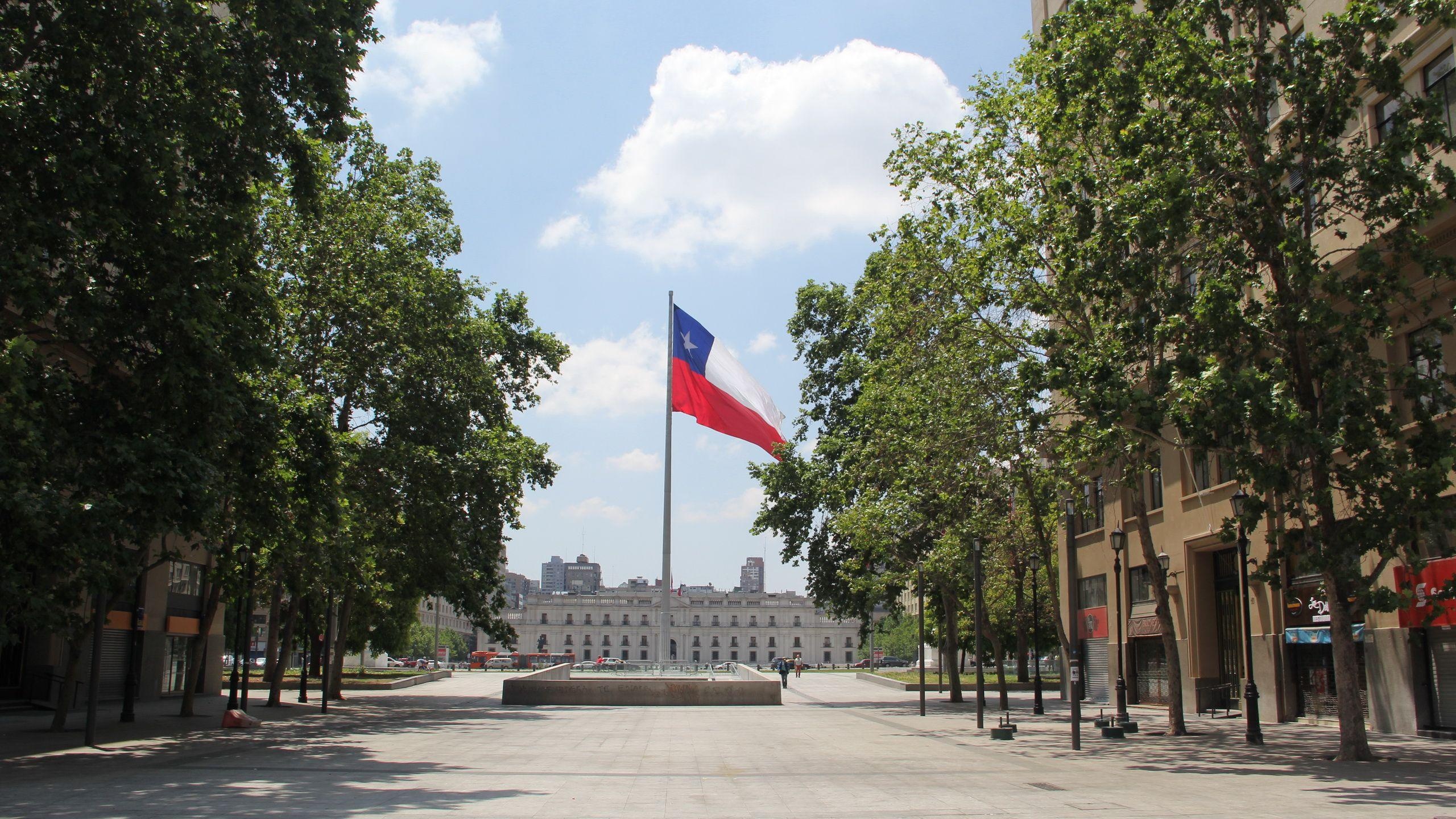 Chile Flag, Wallpapers, Backgrounds, 2560x1440 HD Desktop