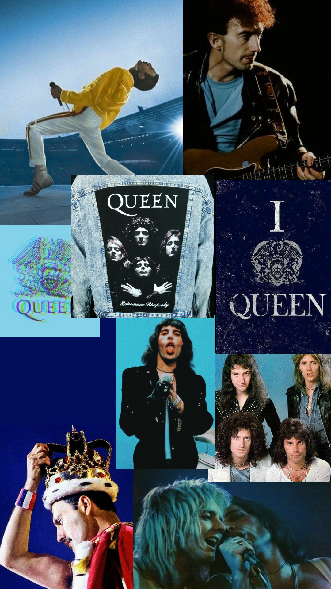 Queen, Rock music legends, Freddie Mercury, Iconic performances, 1080x1920 Full HD Phone