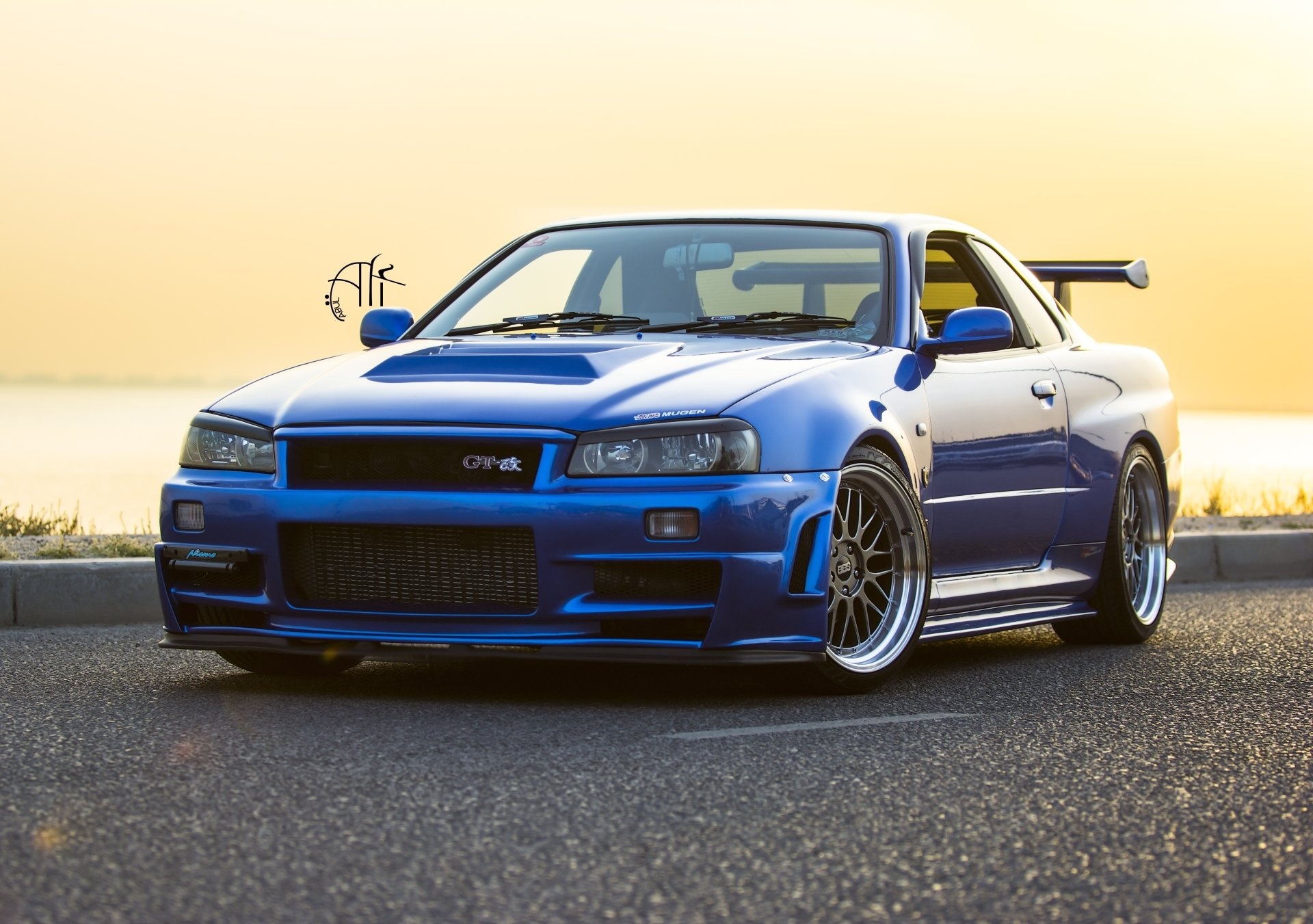 Mugen Tuning, Nissan Skyline R34 Wallpaper, 1920x1360 HD Desktop