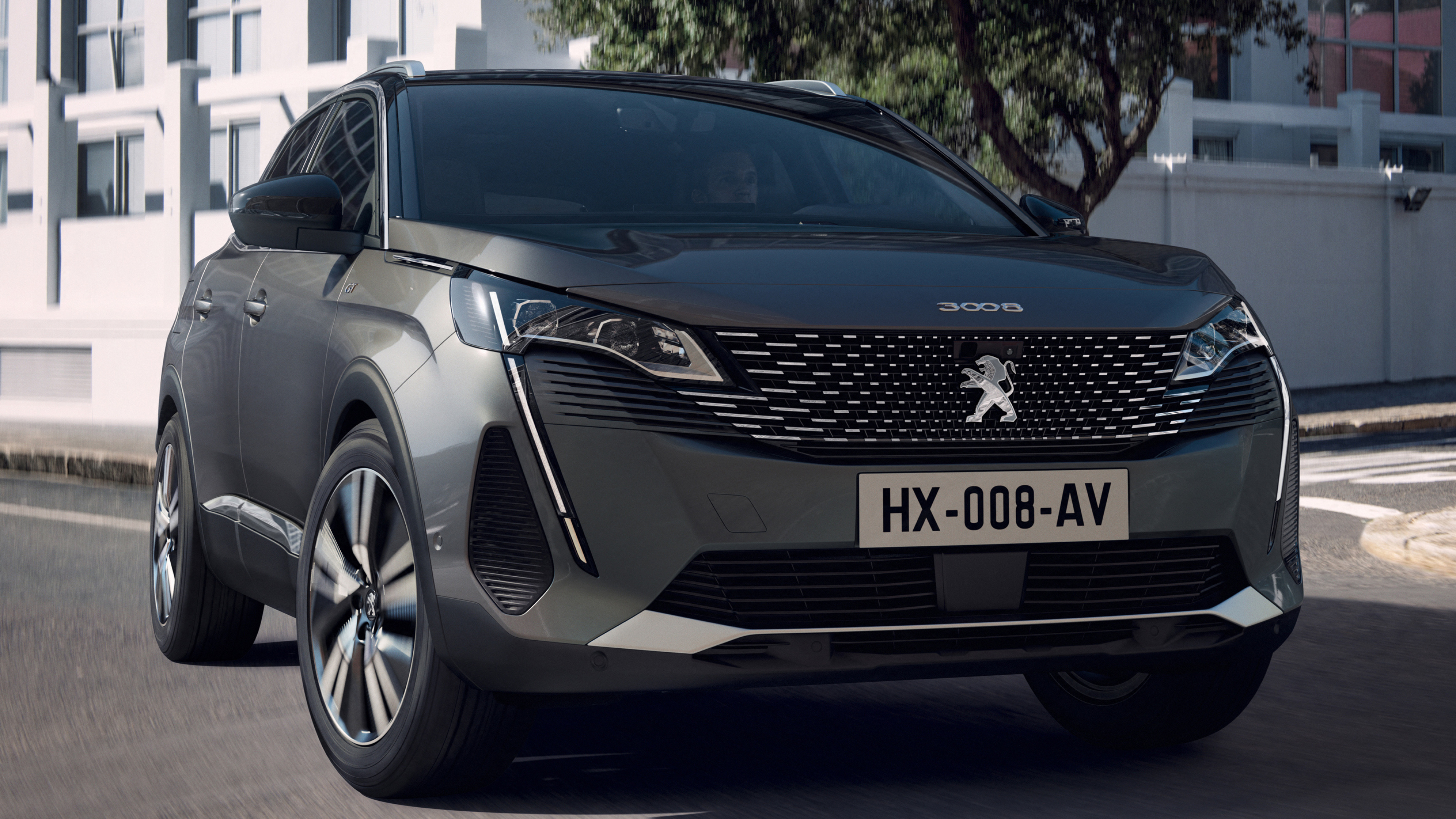 Peugeot 3008, Stylish and sleek, Cars desktop wallpapers, GT version, 3840x2160 4K Desktop