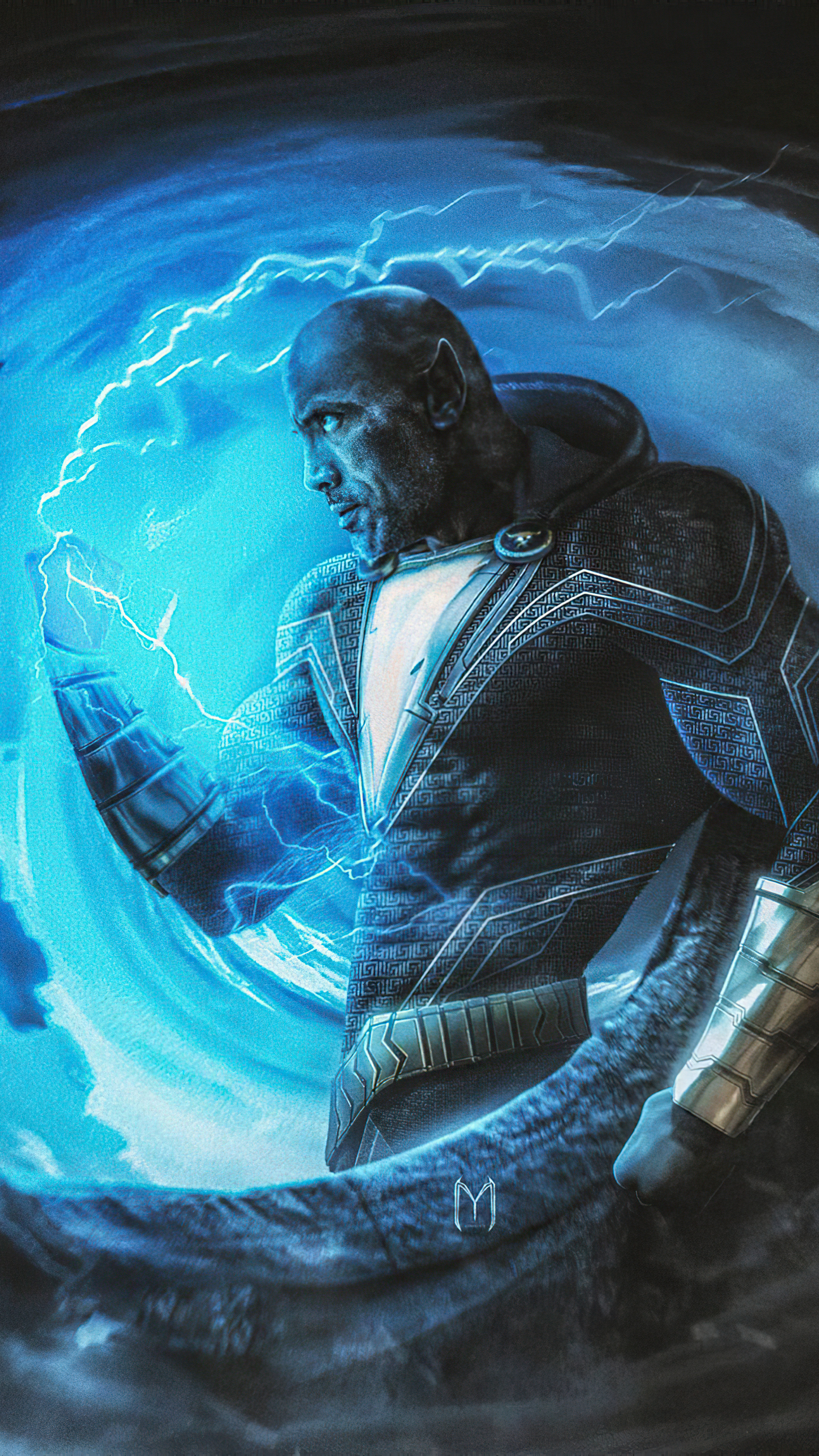 Black Adam, 2021, Sony Xperia, HD, 2160x3840 4K Phone