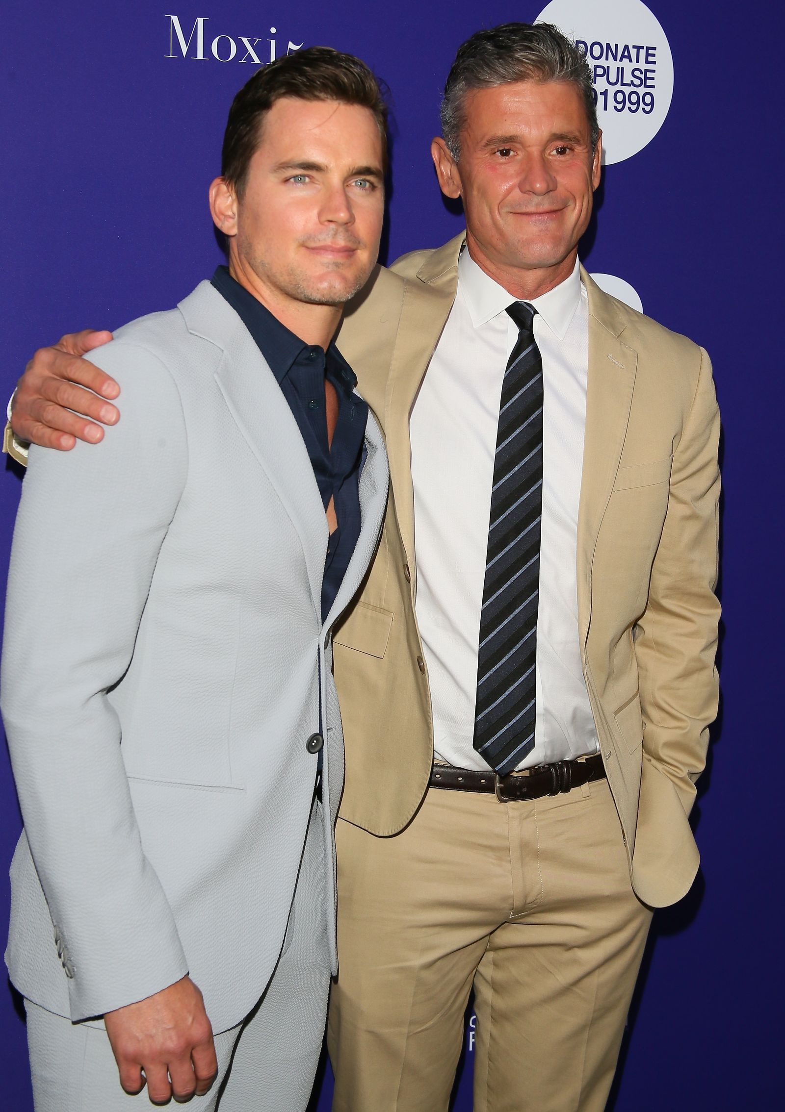 Age-gap celebrity couples, Love knows no bounds, Matt Bomer and Simon Halls, Enduring romance, 1600x2270 HD Phone