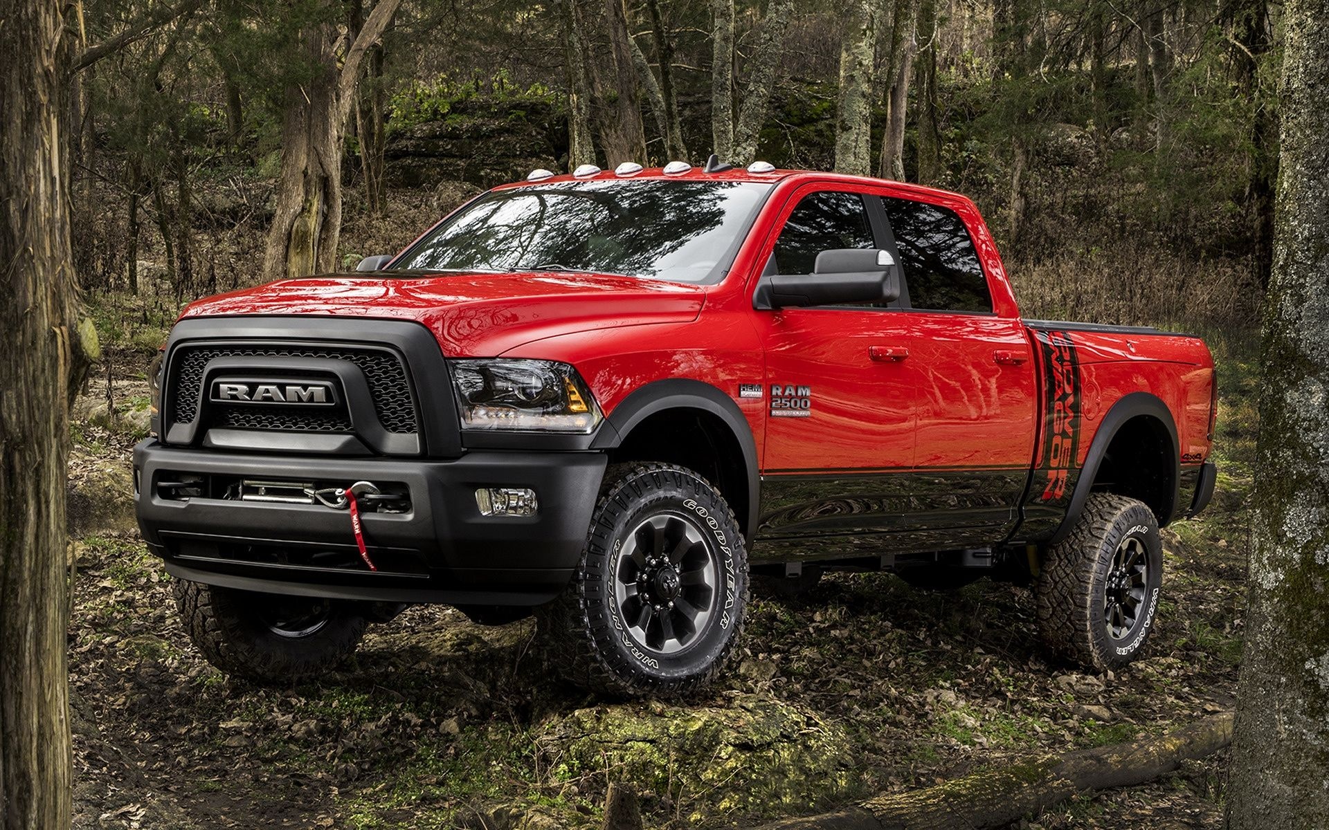 Ram 2500, Power Wagon wallpapers, Dominant presence, Off-road capability, 1920x1200 HD Desktop