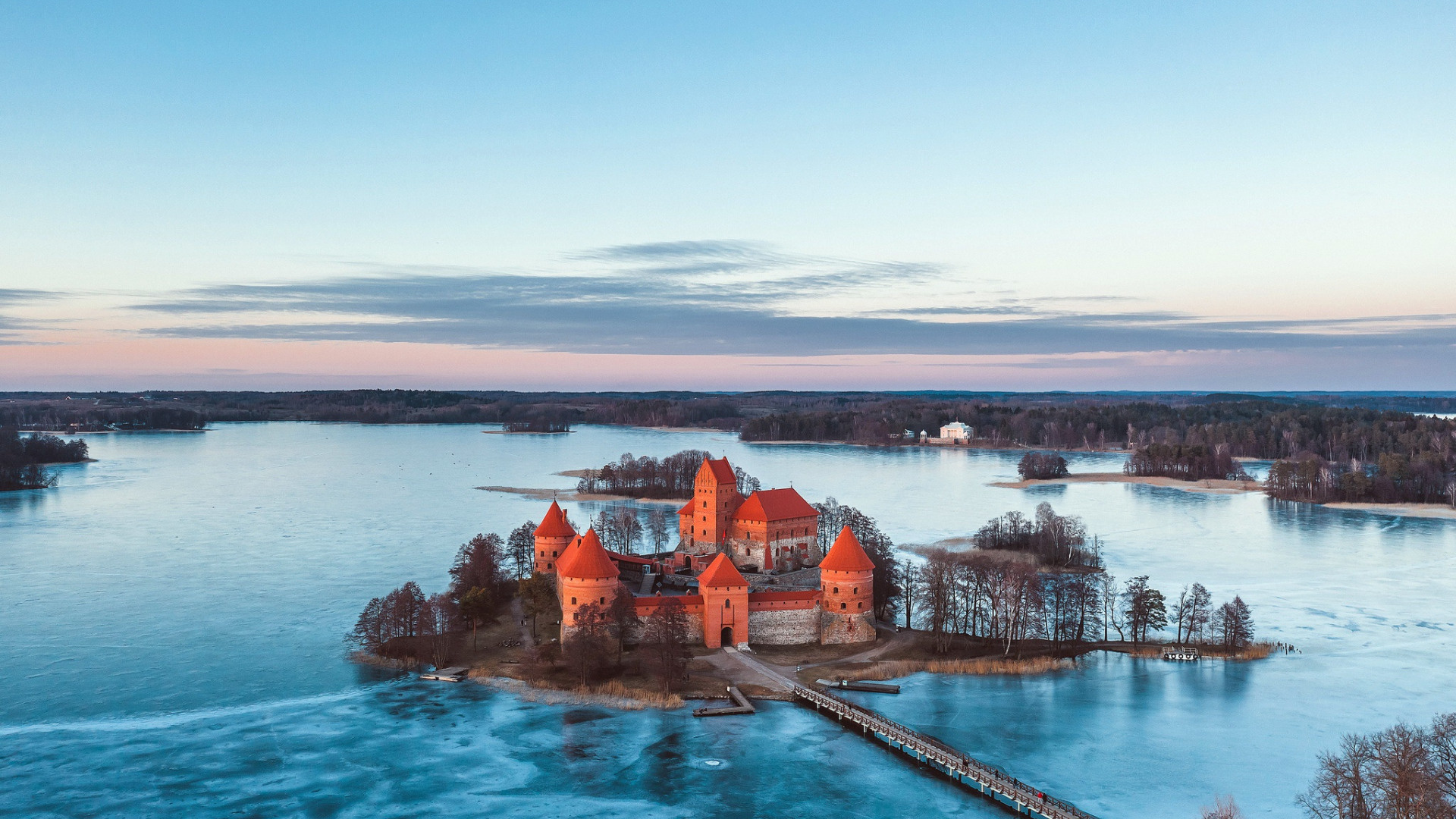 Lithuania travels, Nature trakai lithuania, Section landscapes, 1920x1080 Full HD Desktop