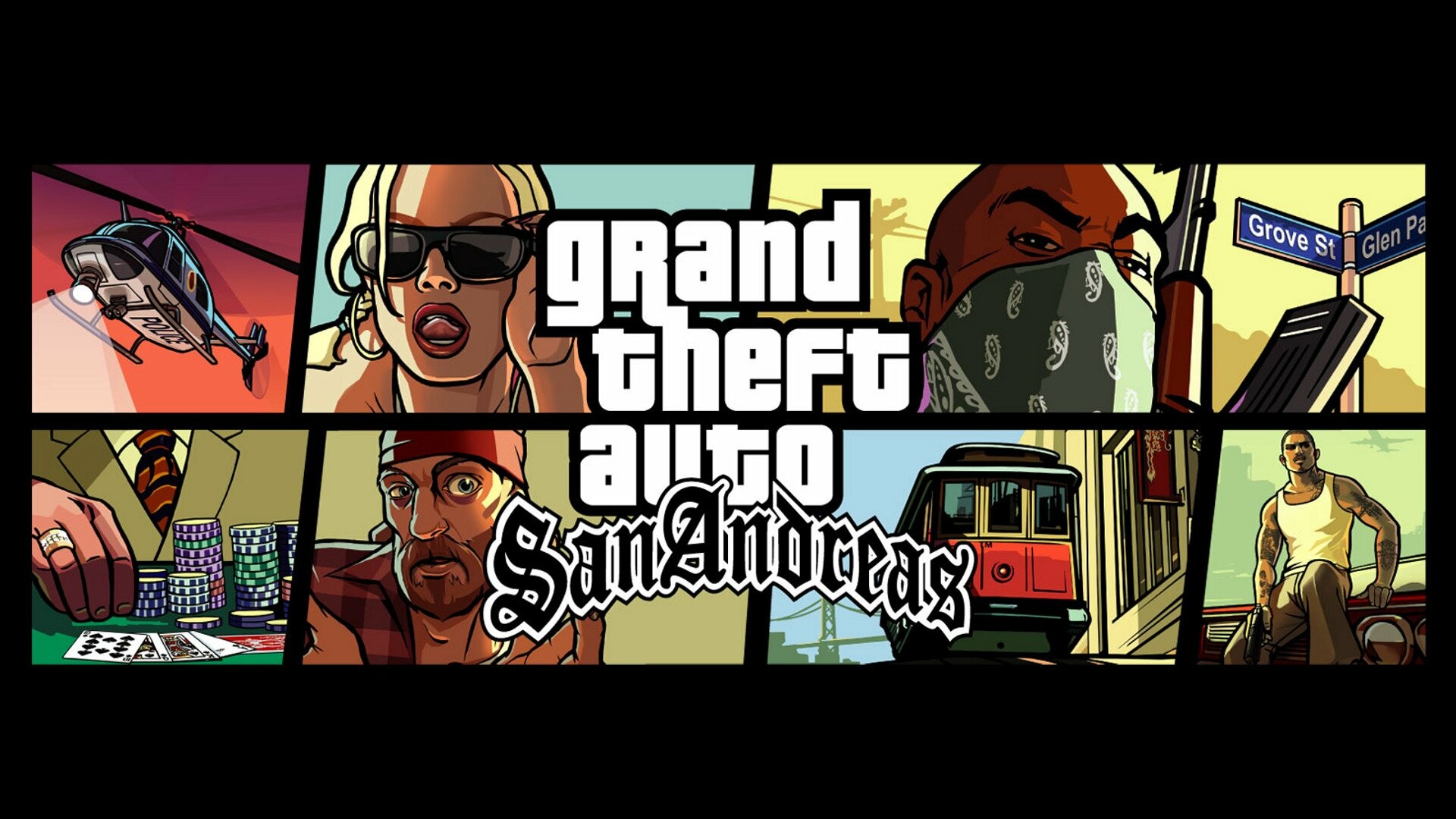 Grand Theft Auto, San Andreas gaming, HD wallpaper, Background image, 1920x1080 Full HD Desktop