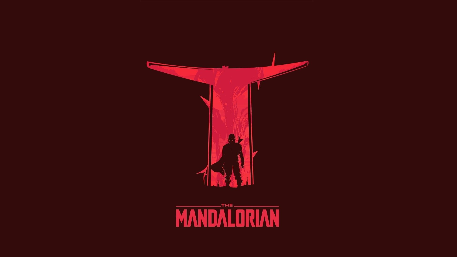 The Mandalorian, Minimal TV show, HD wallpaper, 1920x1080 Full HD Desktop