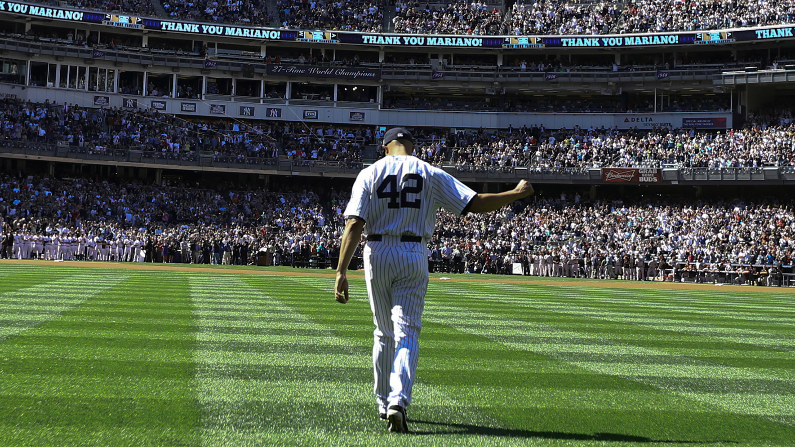 Yankee Stadium, Mariano Rivera Wallpaper, 2560x1440 HD Desktop