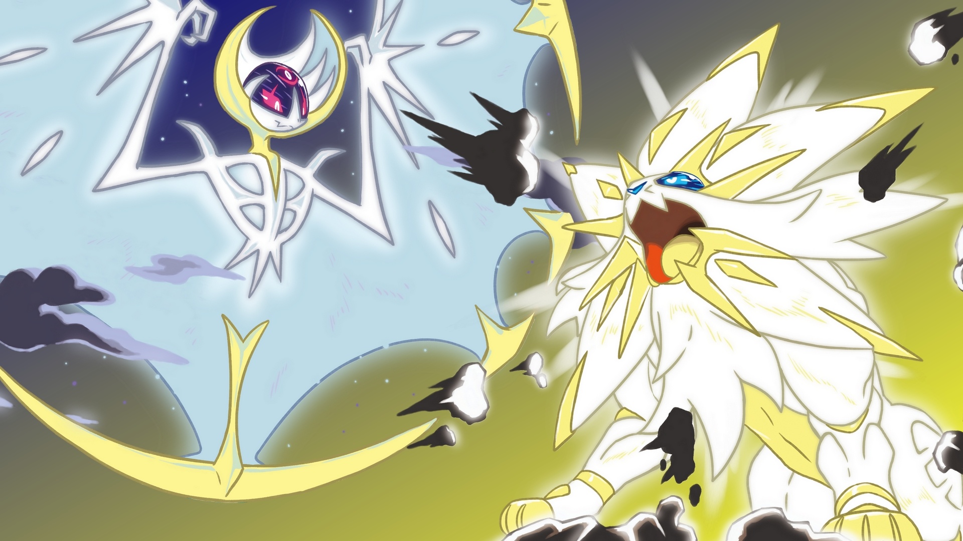 Solgaleo, Lunala Pokemon, 39753143 Fanpop, 1920x1080 Full HD Desktop