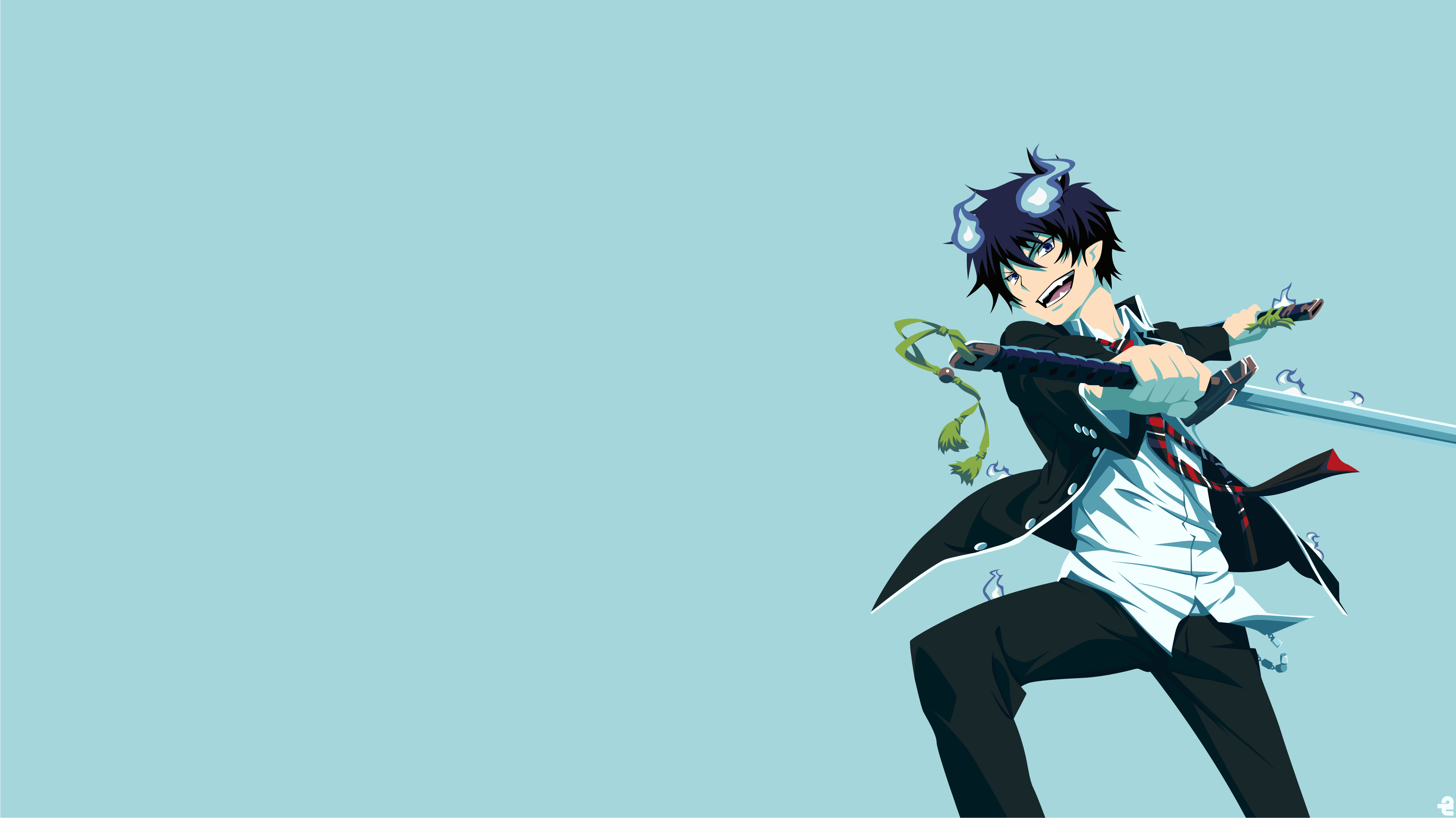 Blue Exorcist anime, 4K wallpapers, Background images, Demon slaying, 3840x2160 4K Desktop