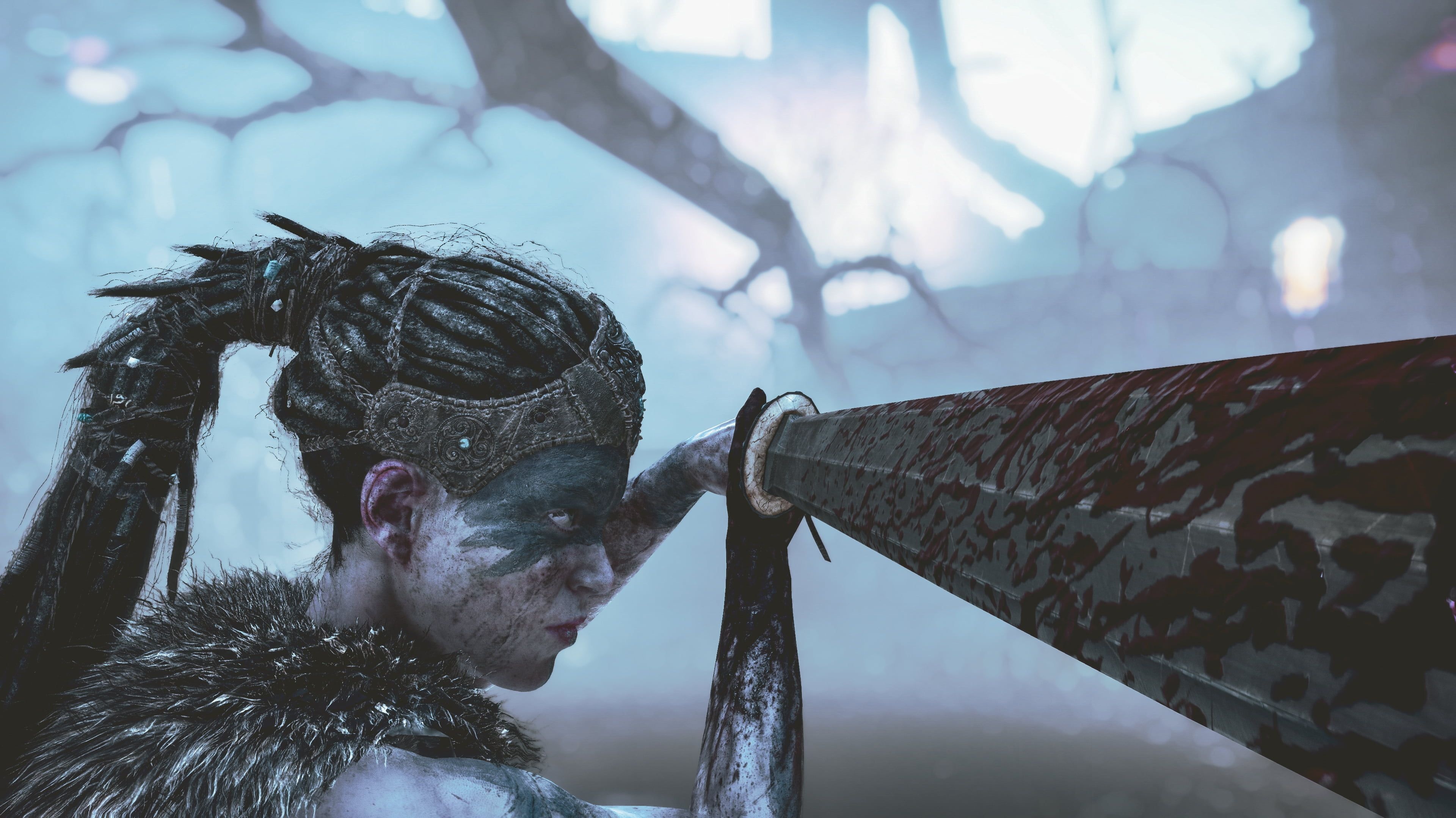 Hellblade, Senua's sacrifice, Video game characters, PC gaming, 3840x2160 4K Desktop