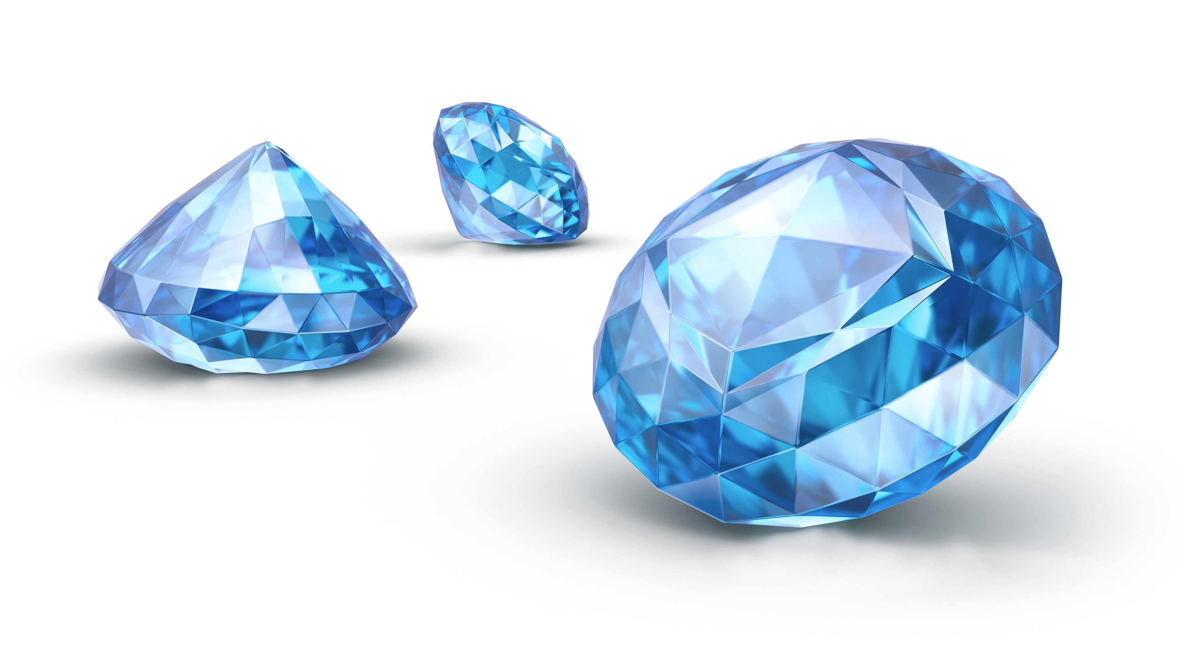 Sapphire gem, Precious blue stone, Royal elegance, Gemstone brilliance, 3840x2160 4K Desktop