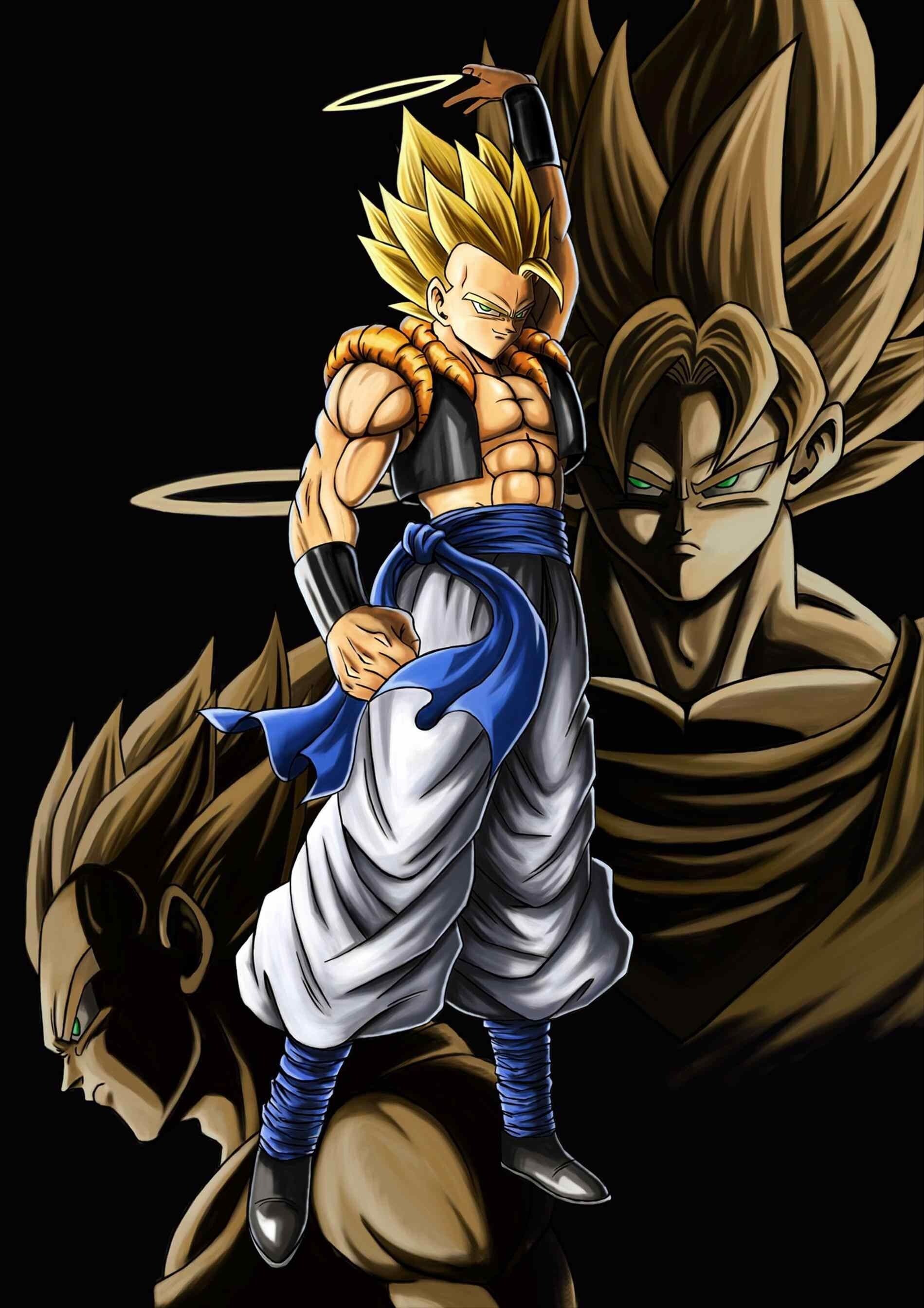 Super Saiyan, Gogeta Wallpaper, 1900x2690 HD Phone