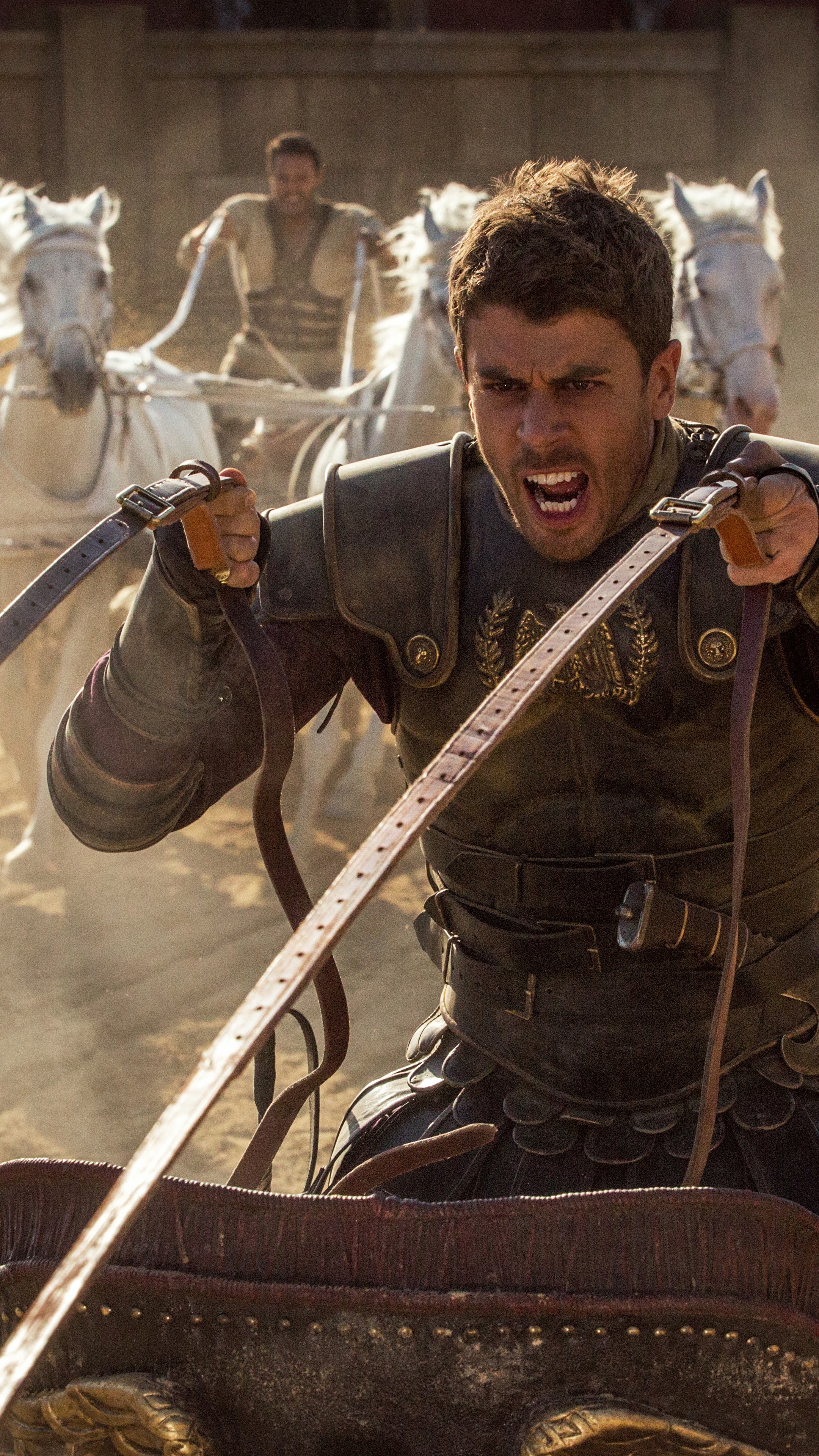 Ben Hur revival, Toby Kebbell's star power, Epic wallpaper, Best movies, 2160x3840 4K Phone