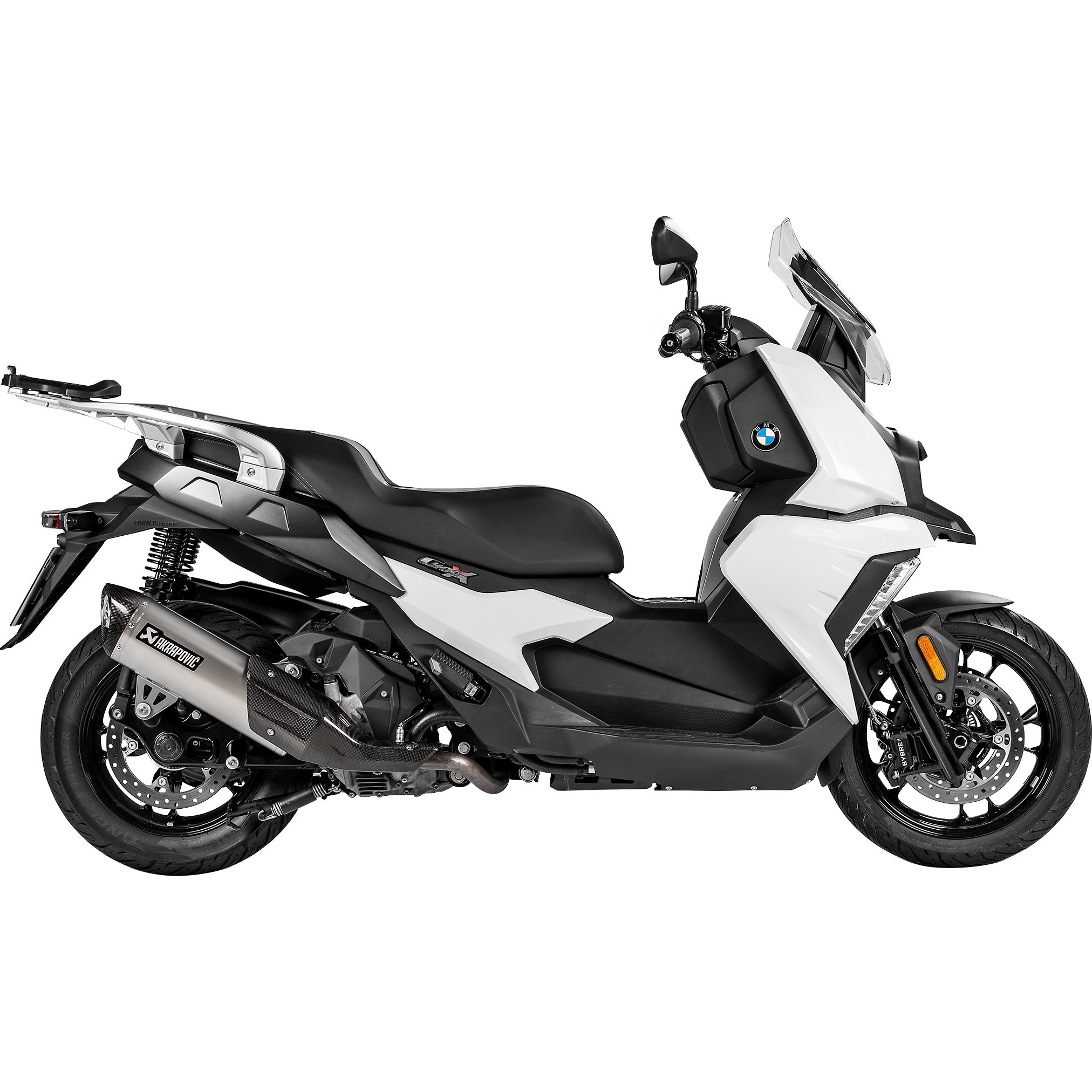 BMW C 400 X, Akrapovic exhaust slip, Titan for BMW, Euro Polo Motorrad, 2030x2030 HD Phone