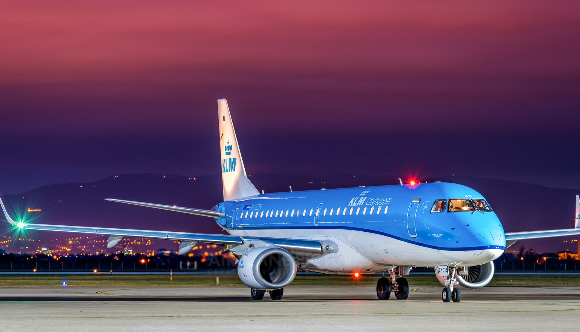 Embraer 190, KLM Cityhopper, Finnair, 1920x1100 HD Desktop